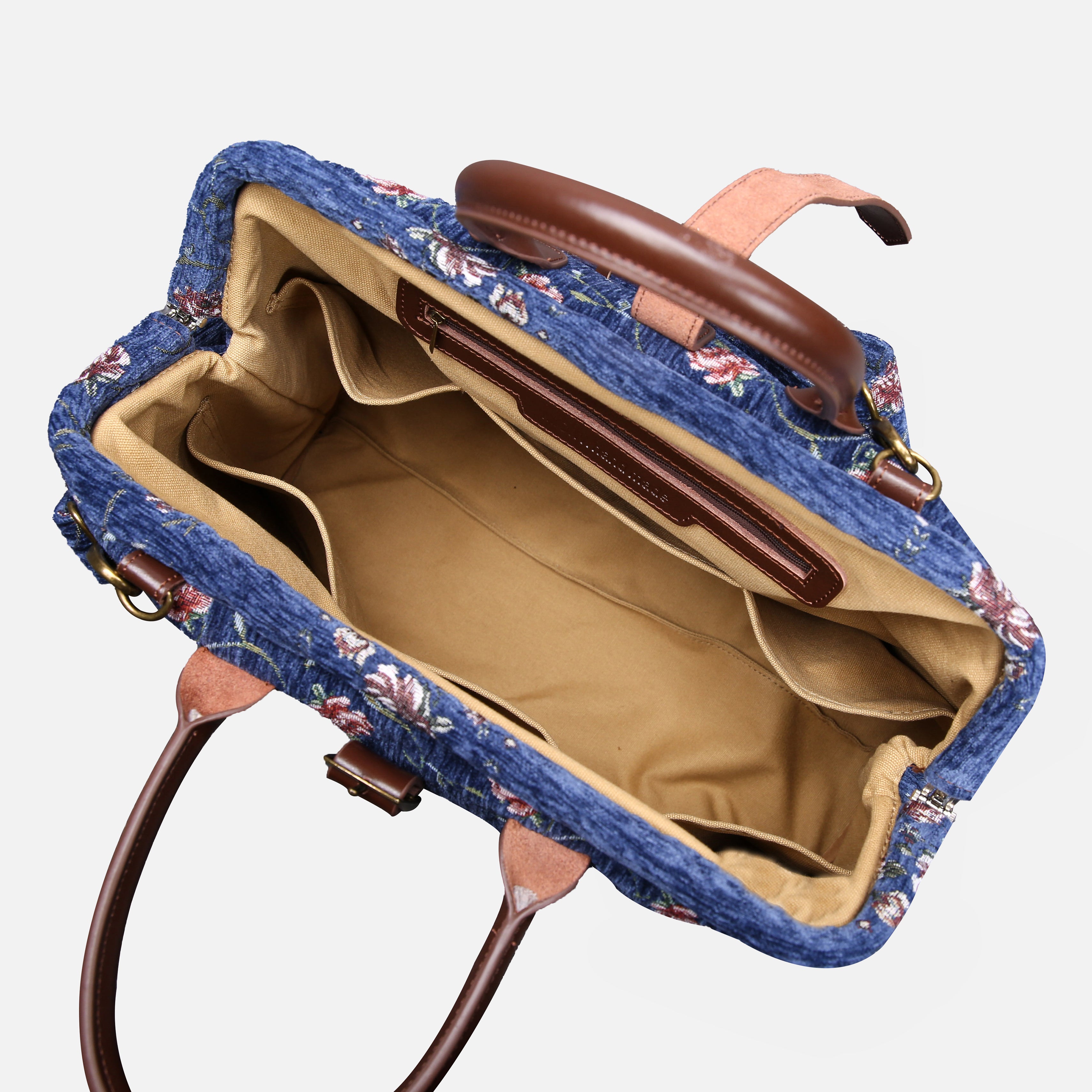 Climbing Rose Blue Mary Poppins Weekender