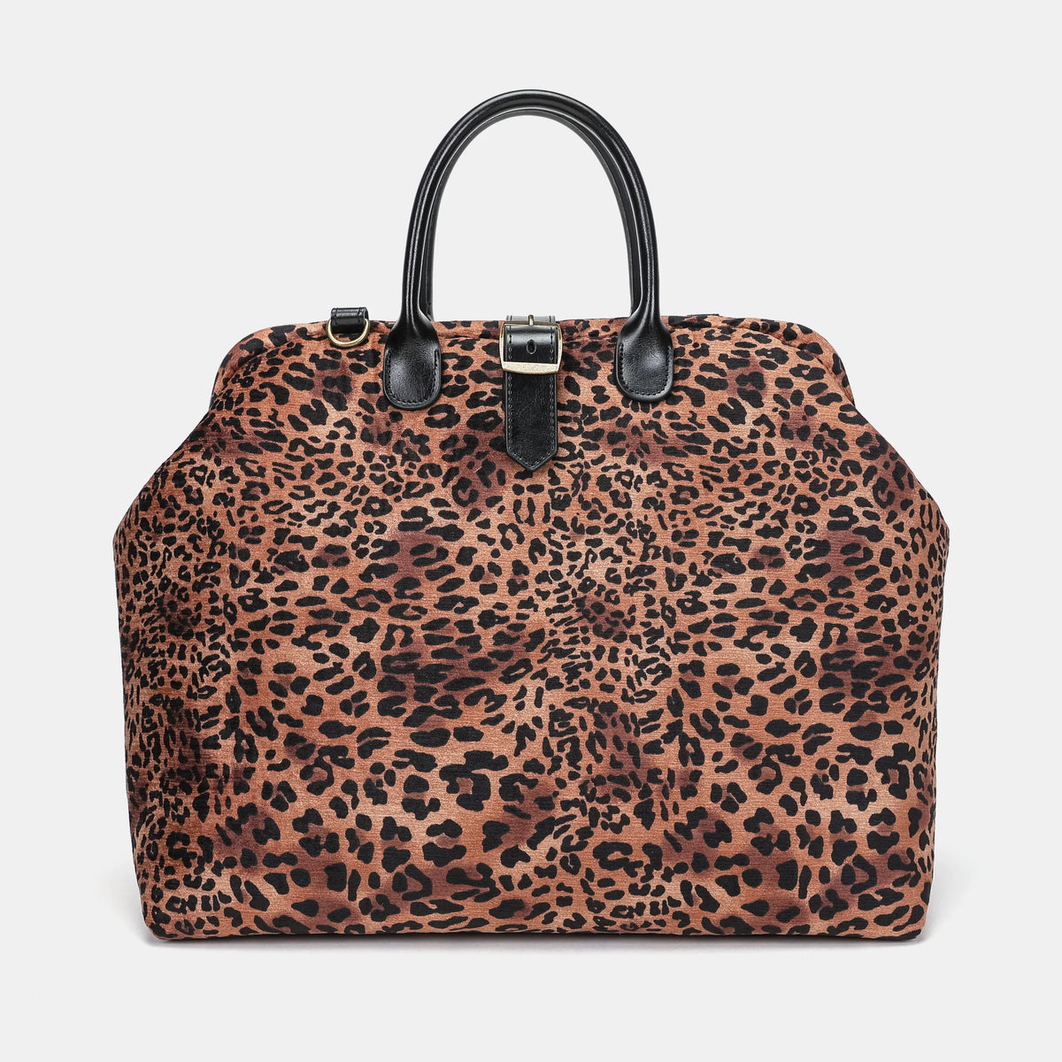 Leopard Classic Mary Poppins Weekender Carpetbag of America overview