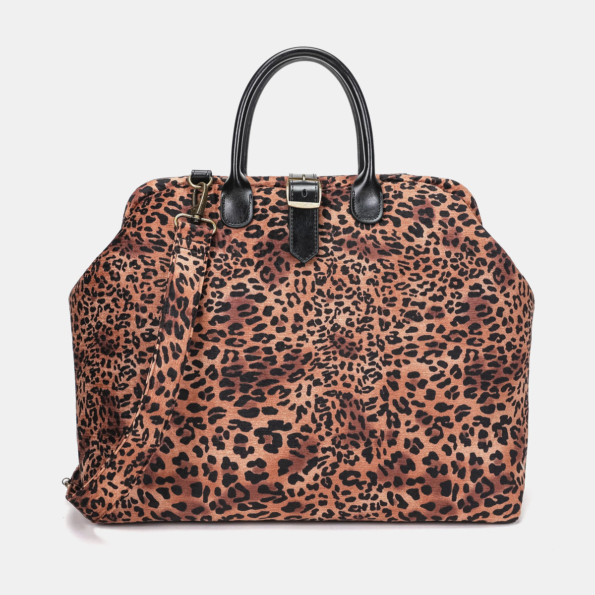 Leopard Classic Mary Poppins Weekender Carpetbag of America main