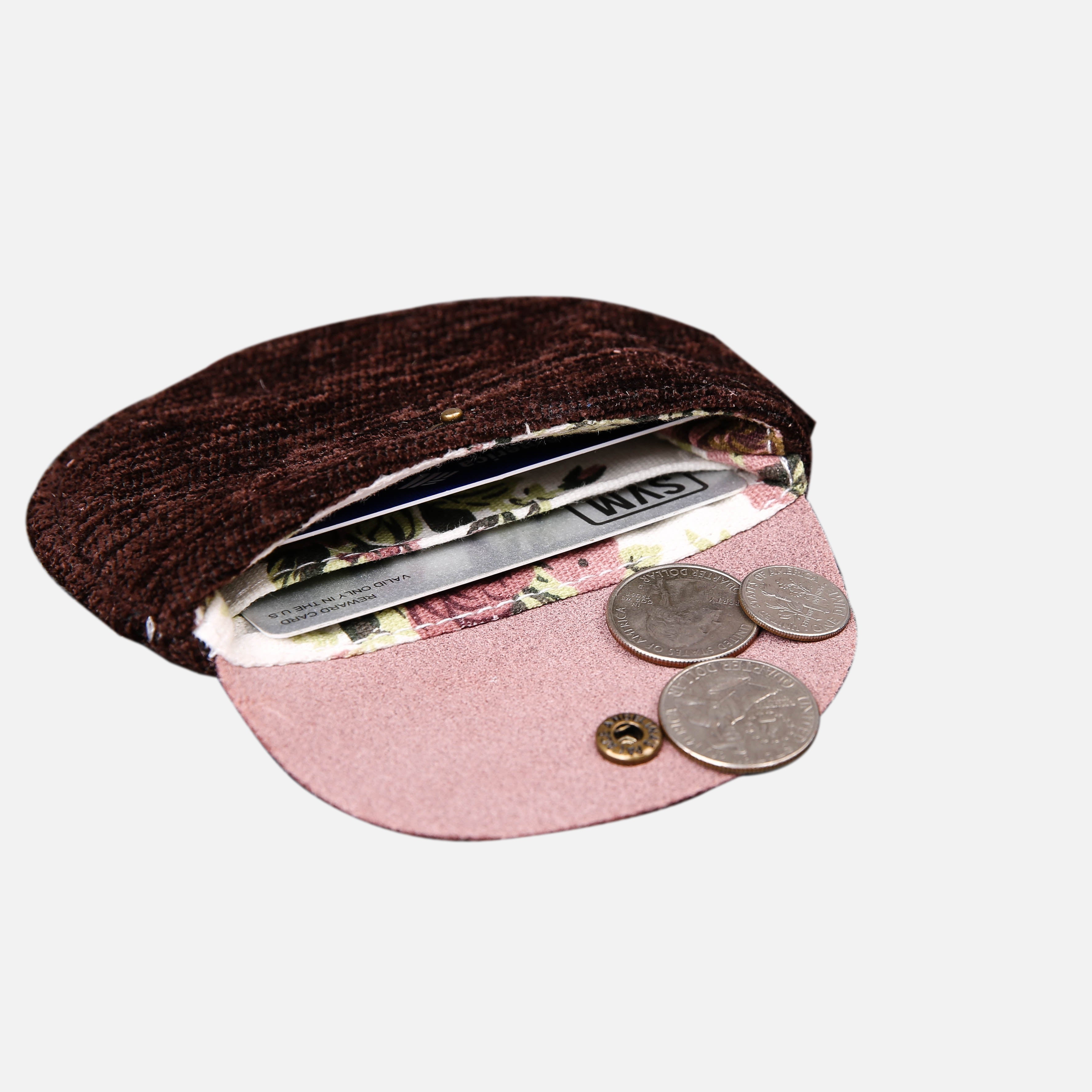 Solid Colors Series Flap Coin Purse  MCW Handmade-3