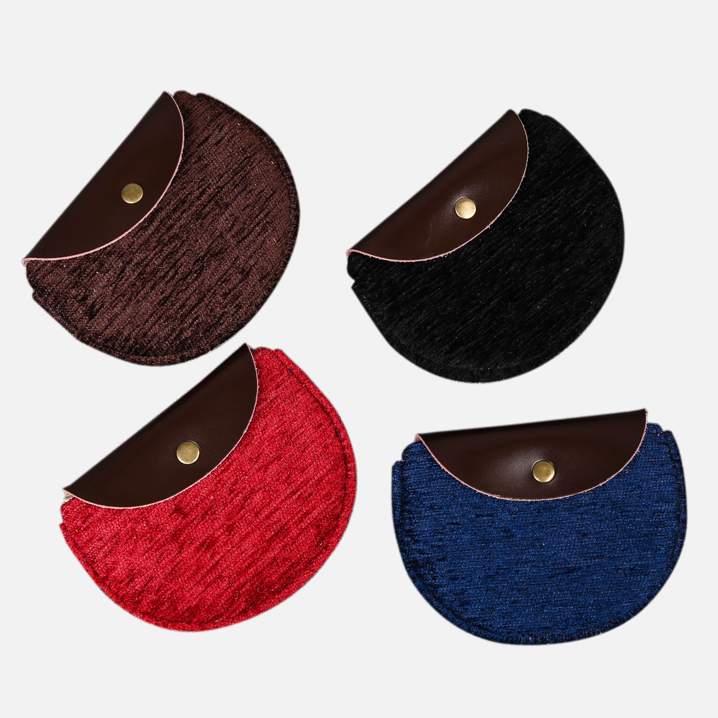 Solid Colors Series Flap Coin Purse  MCW Handmade-8