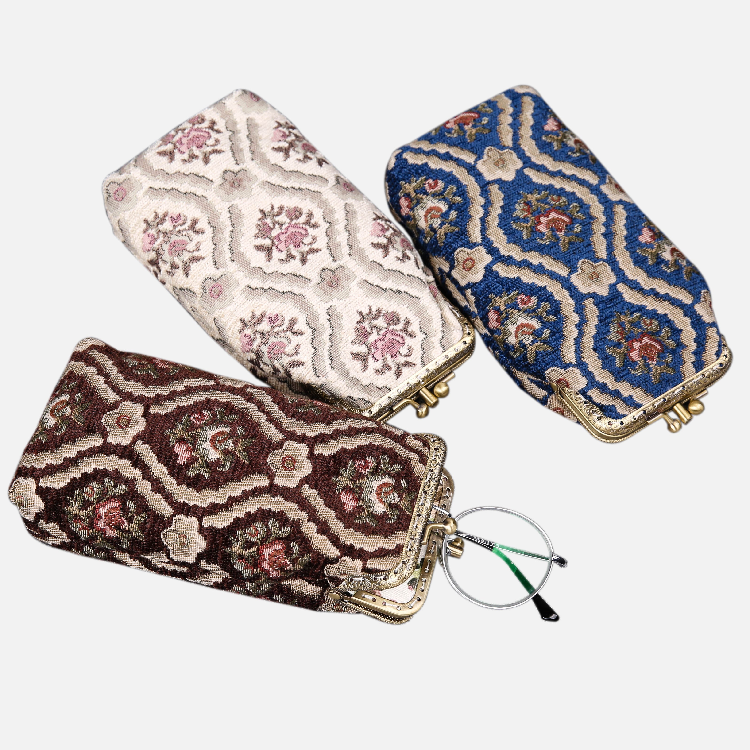 Traditional Series Carpet Eyeglasses Case  MCW Handmade-7