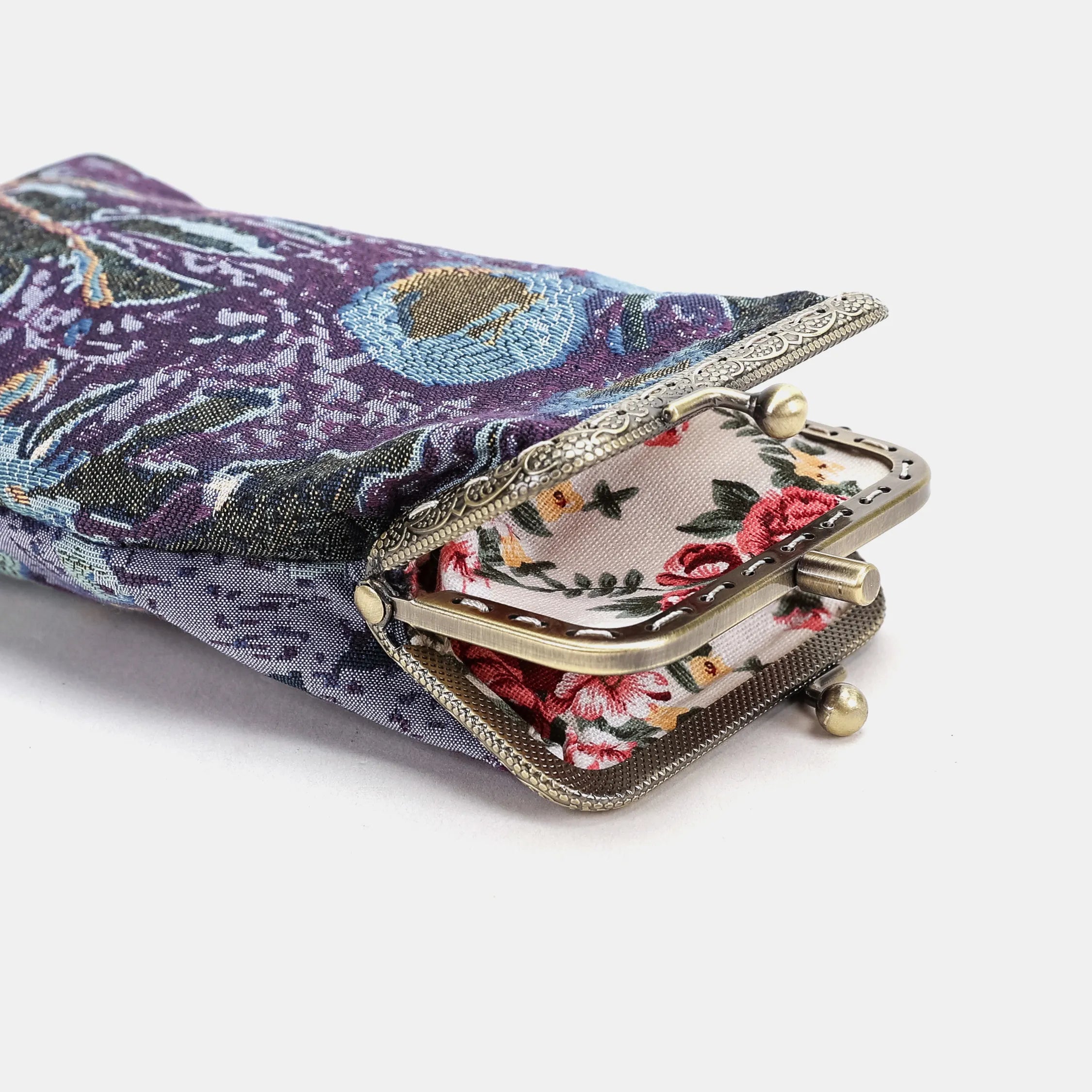 Eyeglasses Carpet Case Abstract Blue toward to side