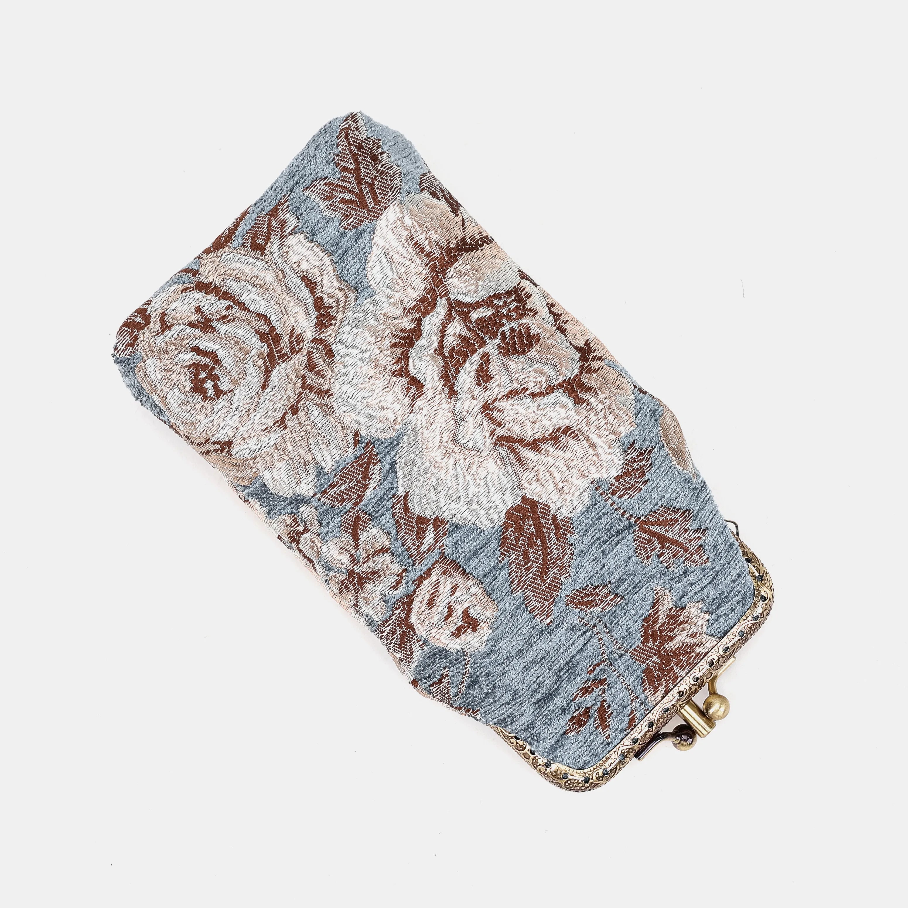 Floral Windy Blue Carpet Eyeglasses Case of America main