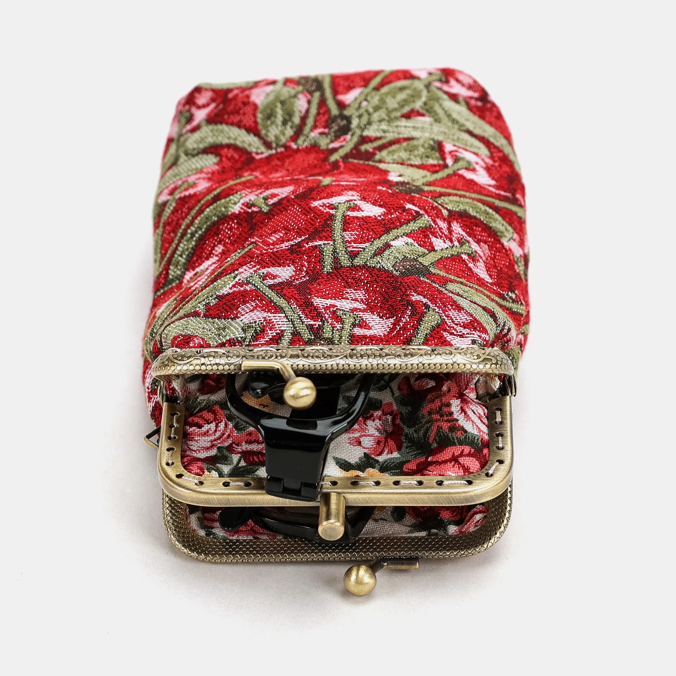 Cherry Cascade/Black Carpet Eyeglasses Case front