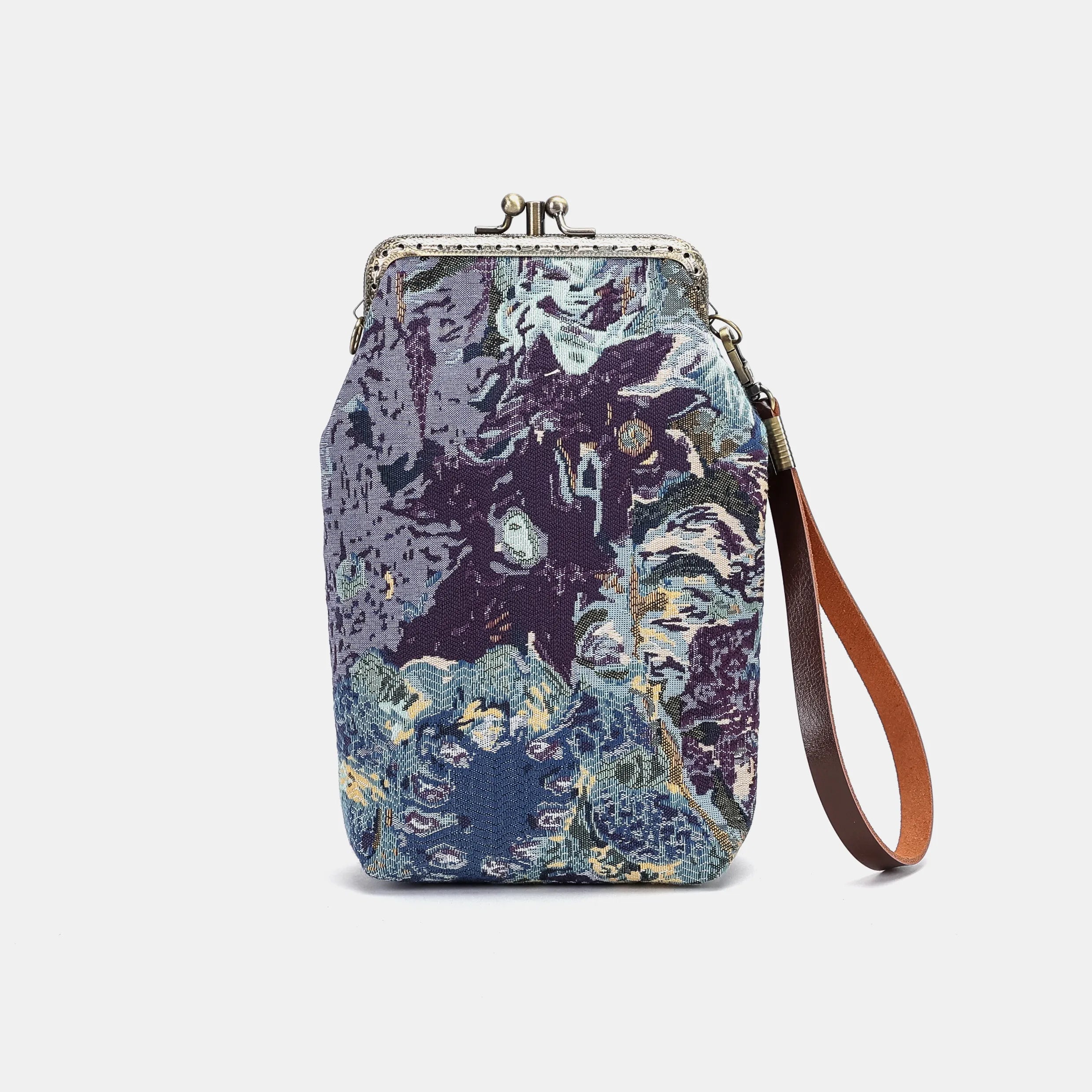 Abstract Blue Phone Carpet Case of America back