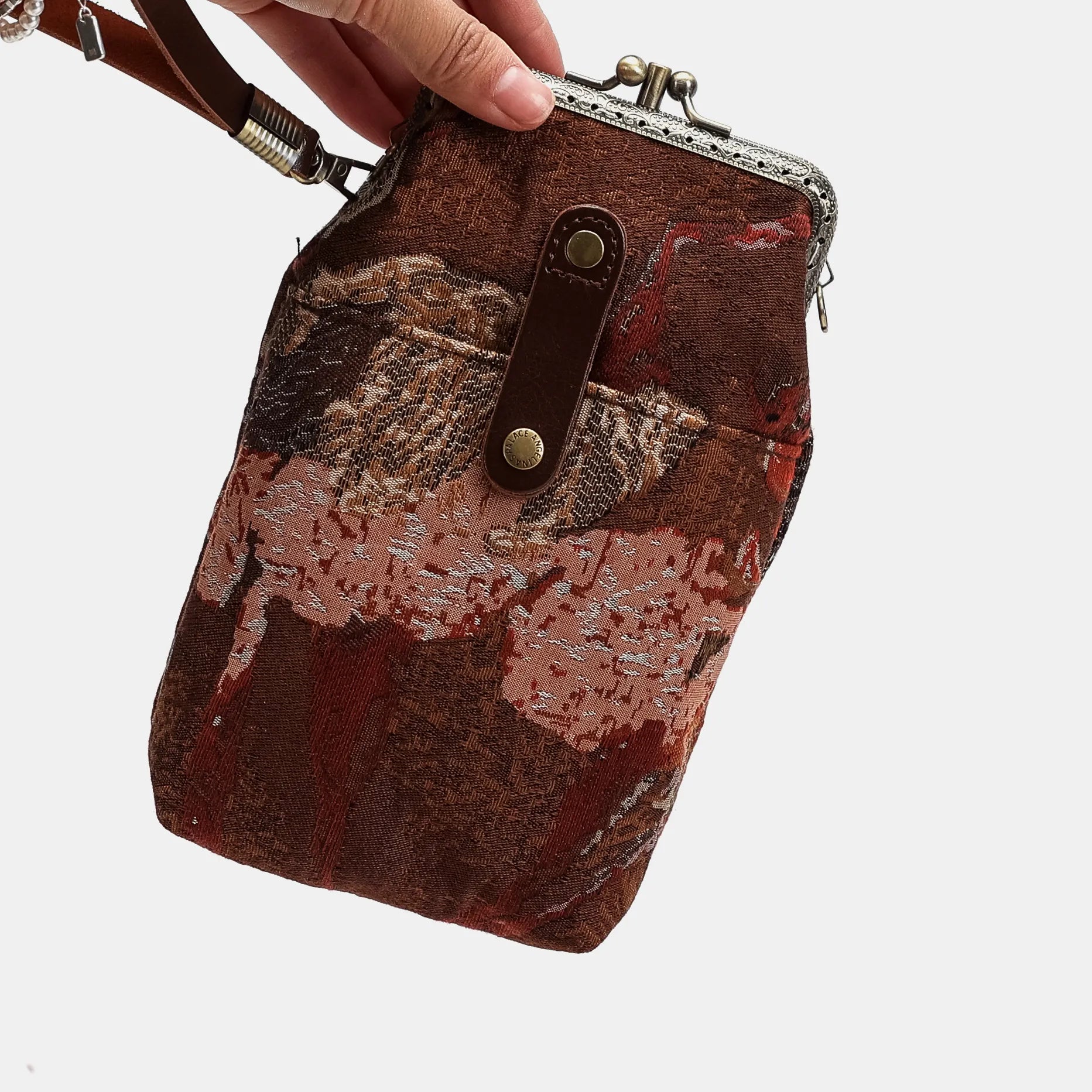 Abstract Brown Phone Carpet Case of America main