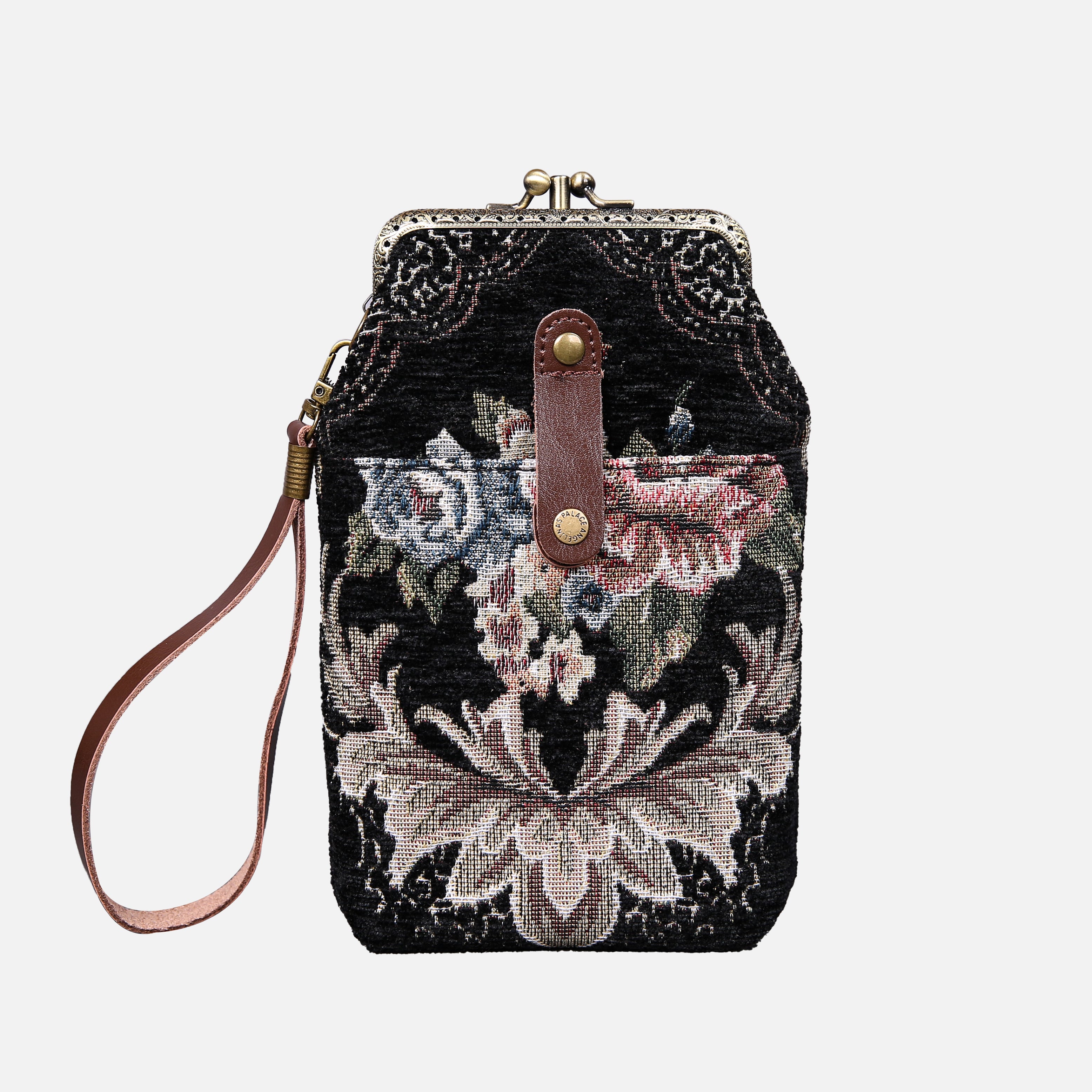Floral Black Carpet Phone Case  MCW Handmade-1