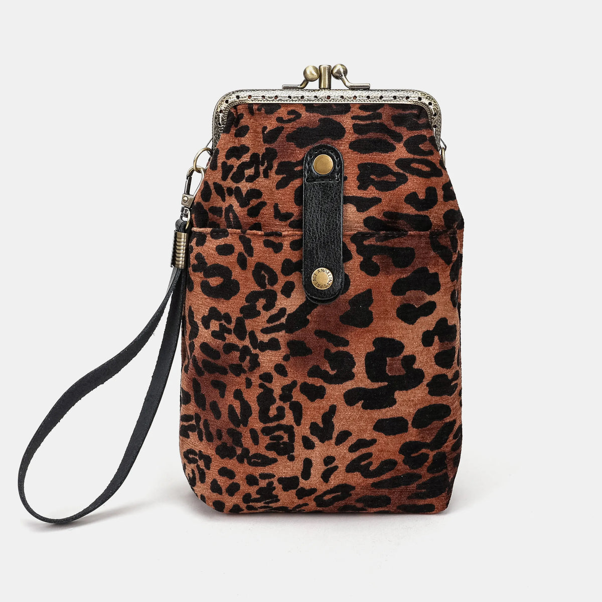 Leopard Classic Carpet Phone Case Carpetbag of America front