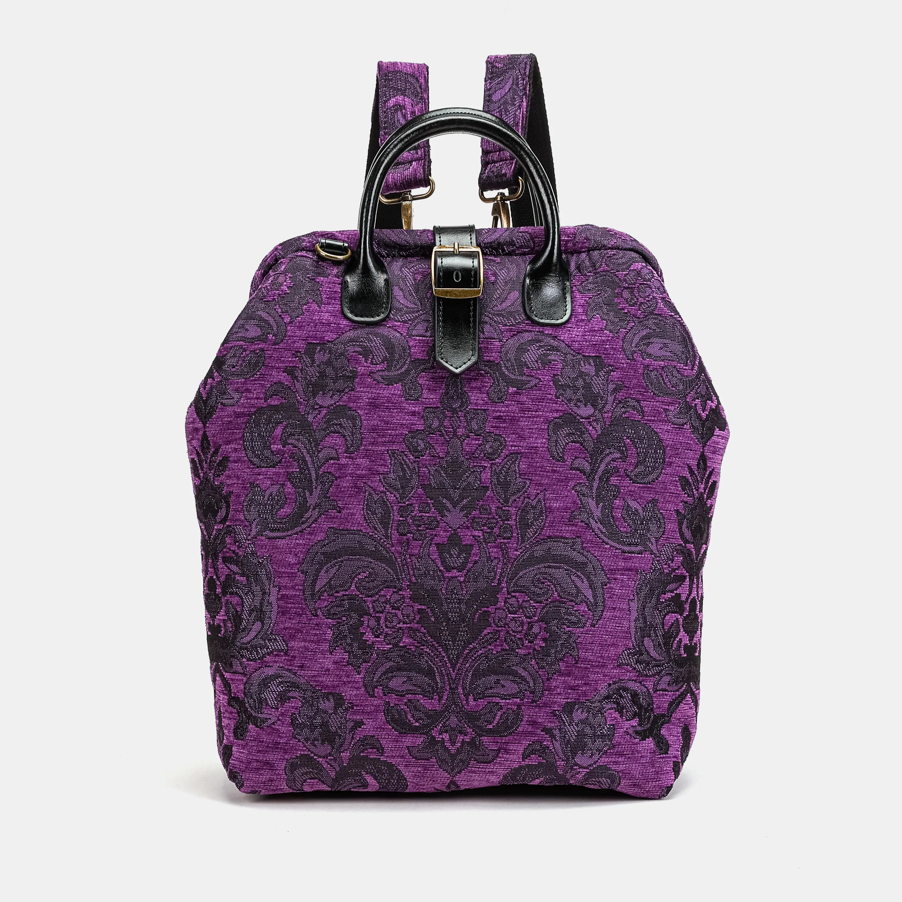 Victorian Blossom Purple Carpet Laptop Backpack