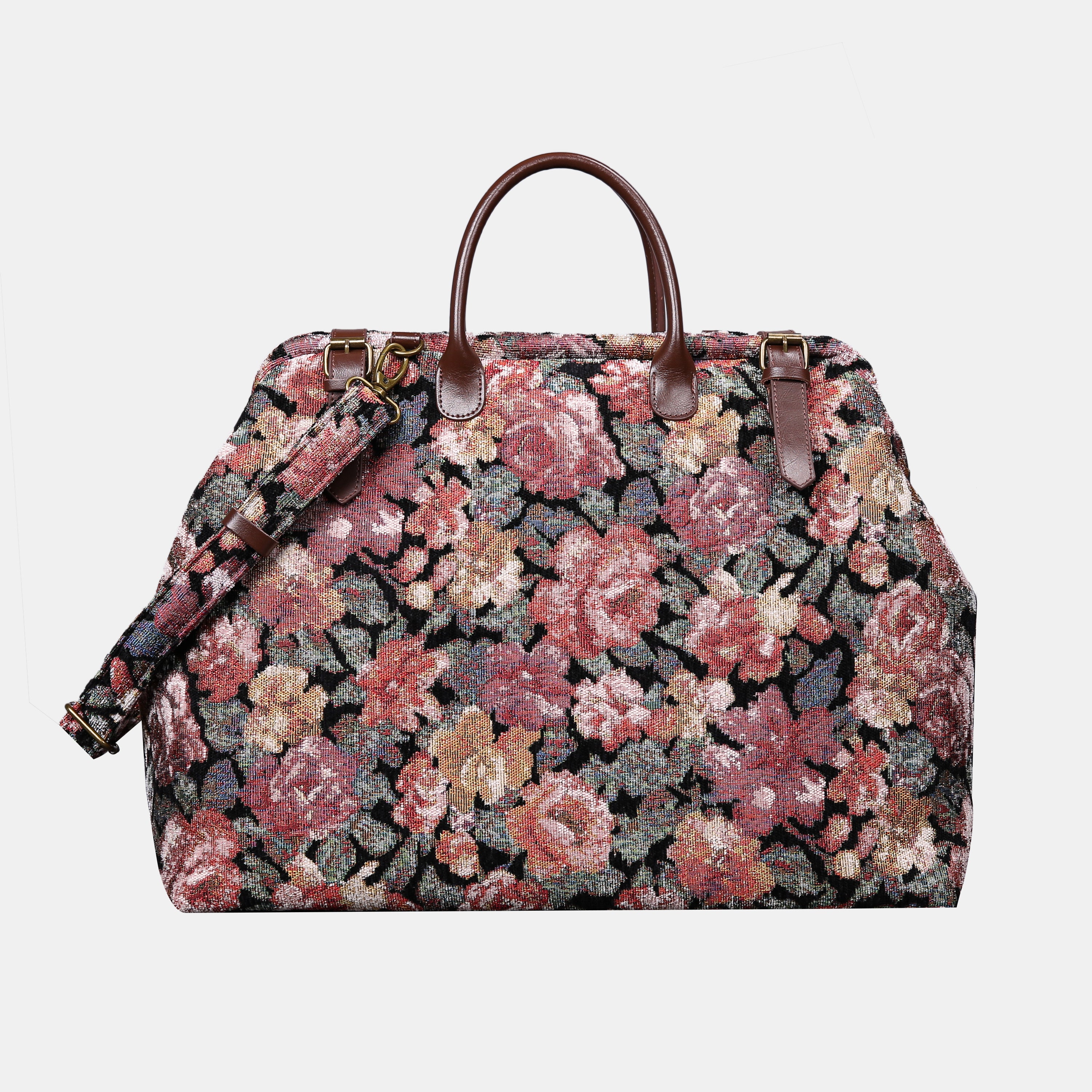 Floral Rose Large Carpetbag