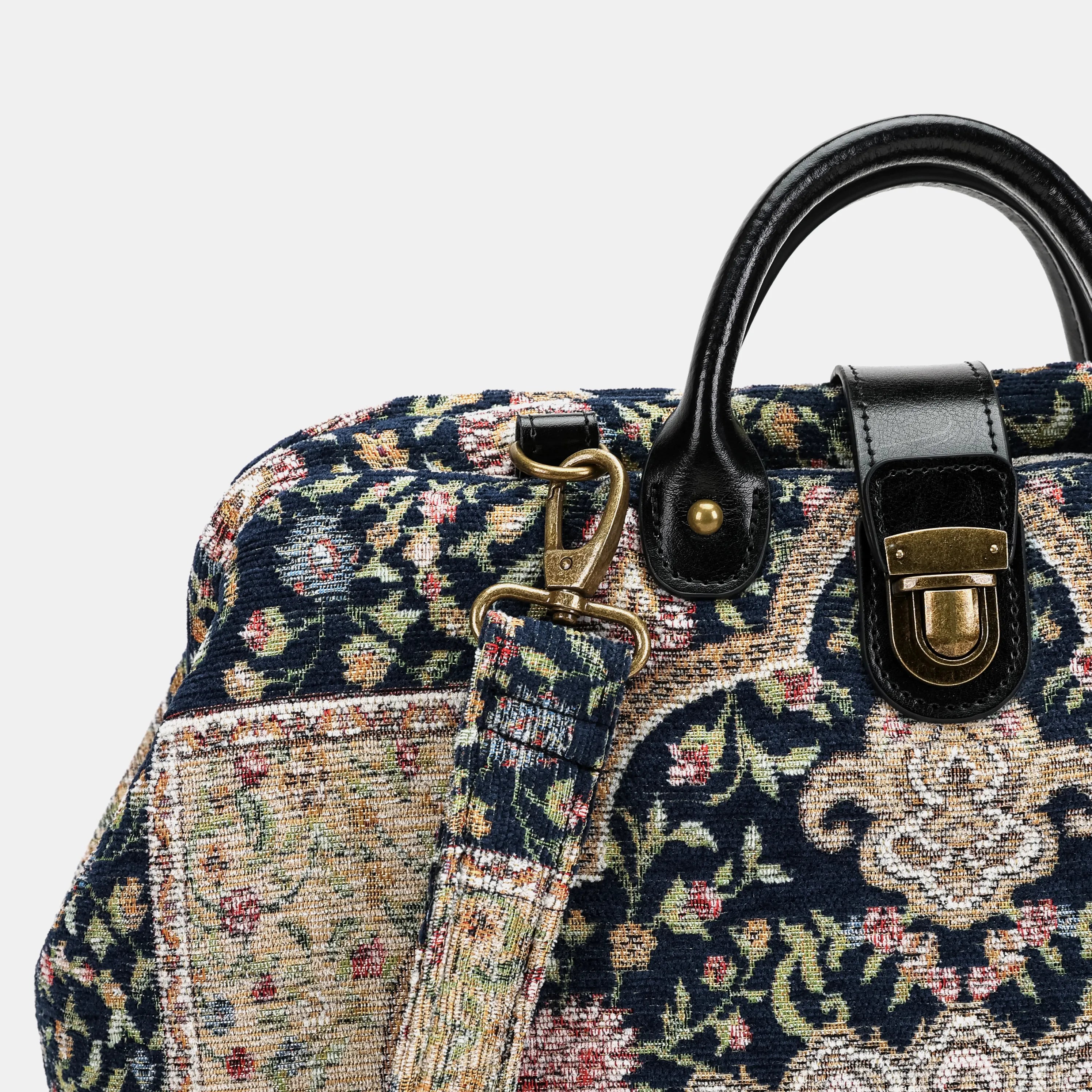 Oriental Navy Carpetbag of America details