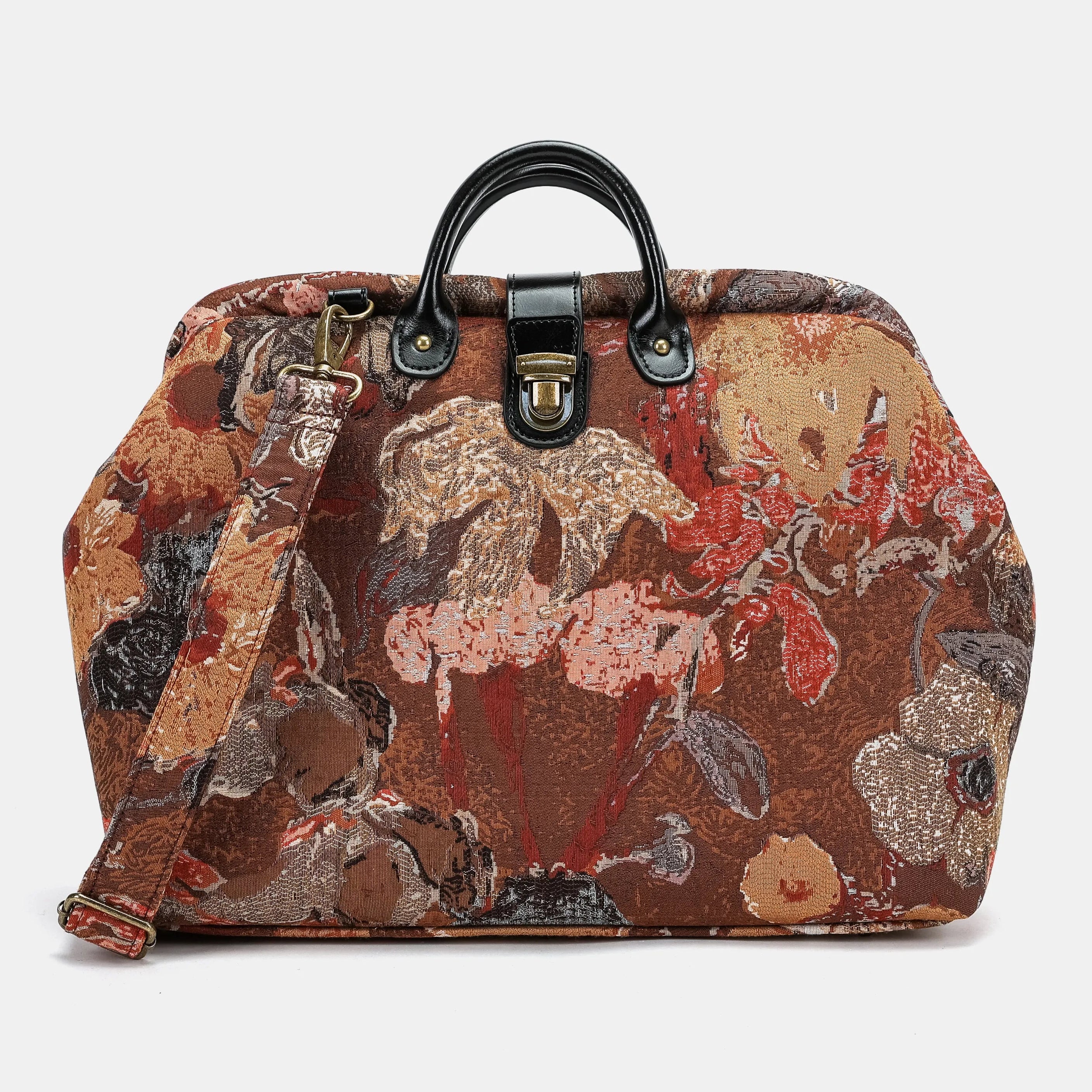 Abstract Brown Laptop Work Bag of American main