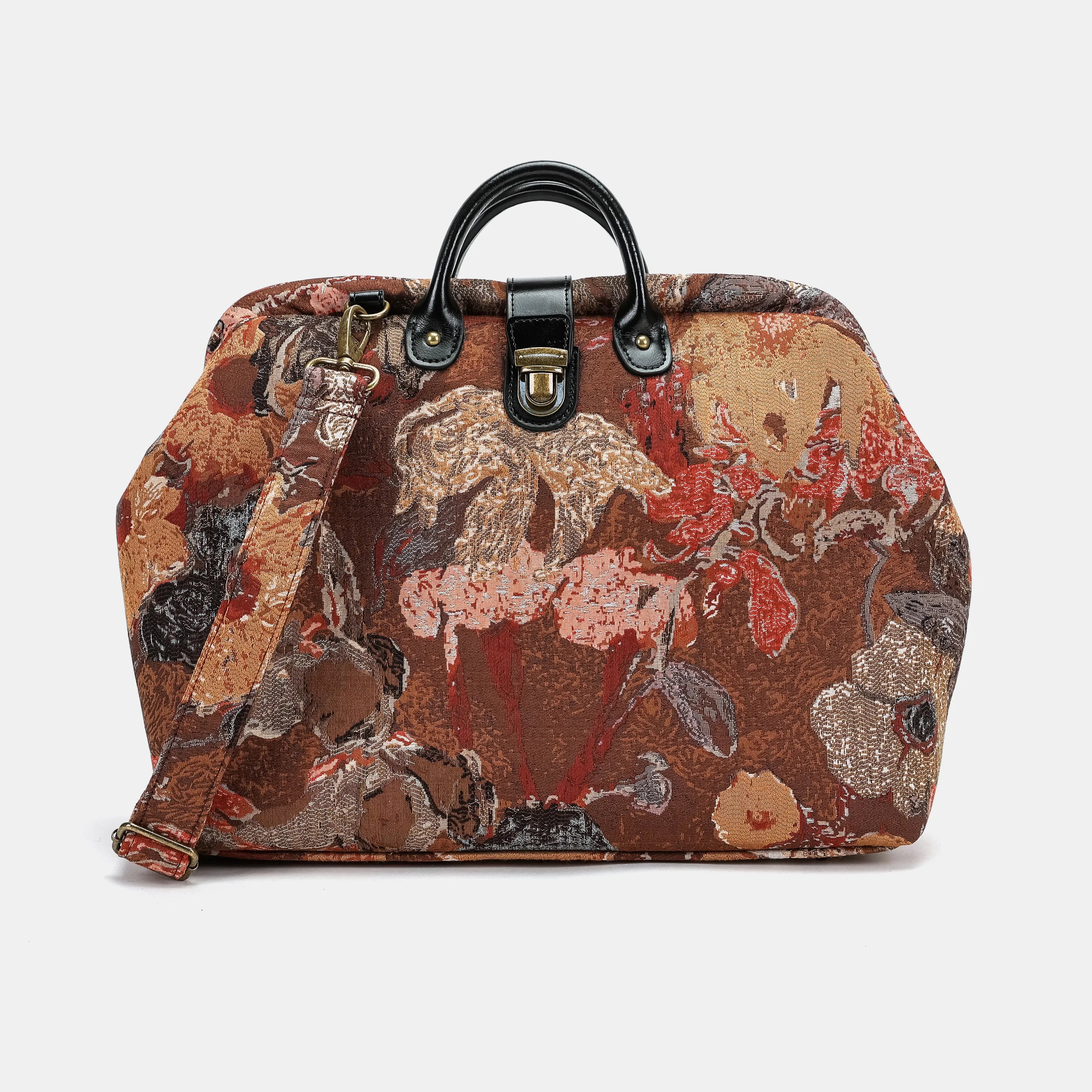 Abstract Brown Laptop Work Bag of American main