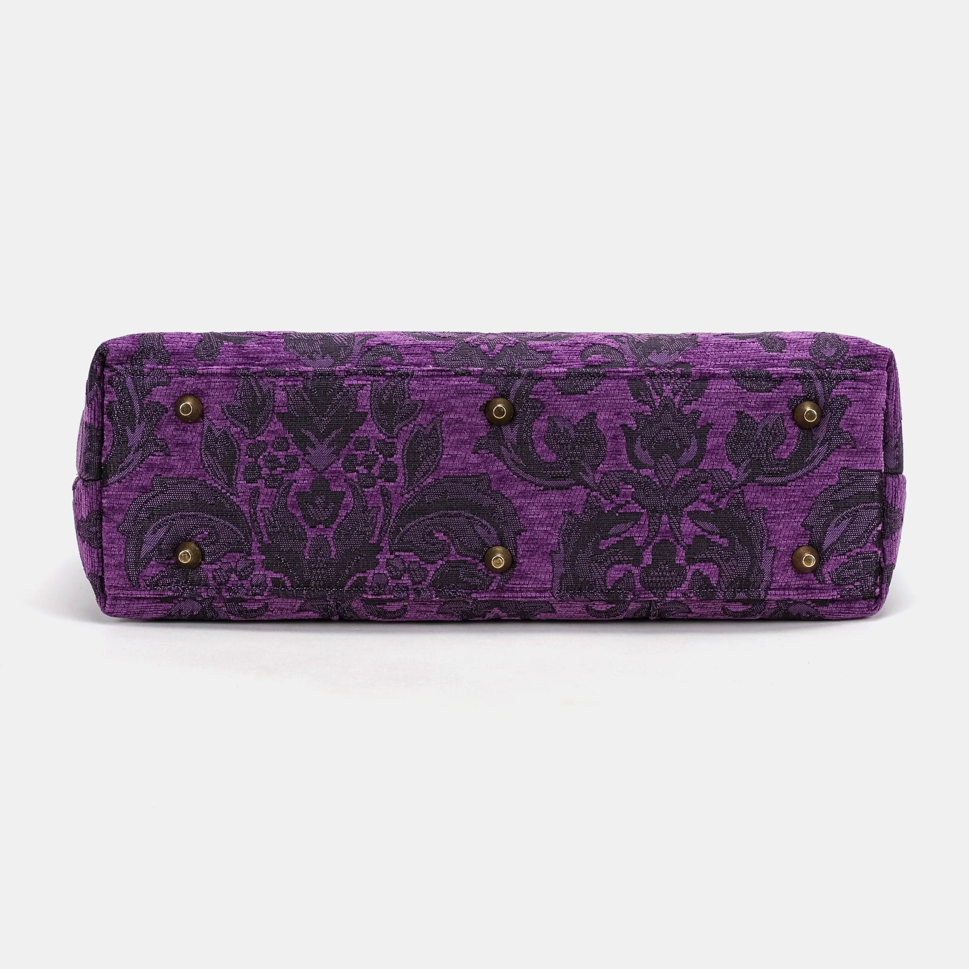 Victorian Blossom Purple Carpetbag of America bottom