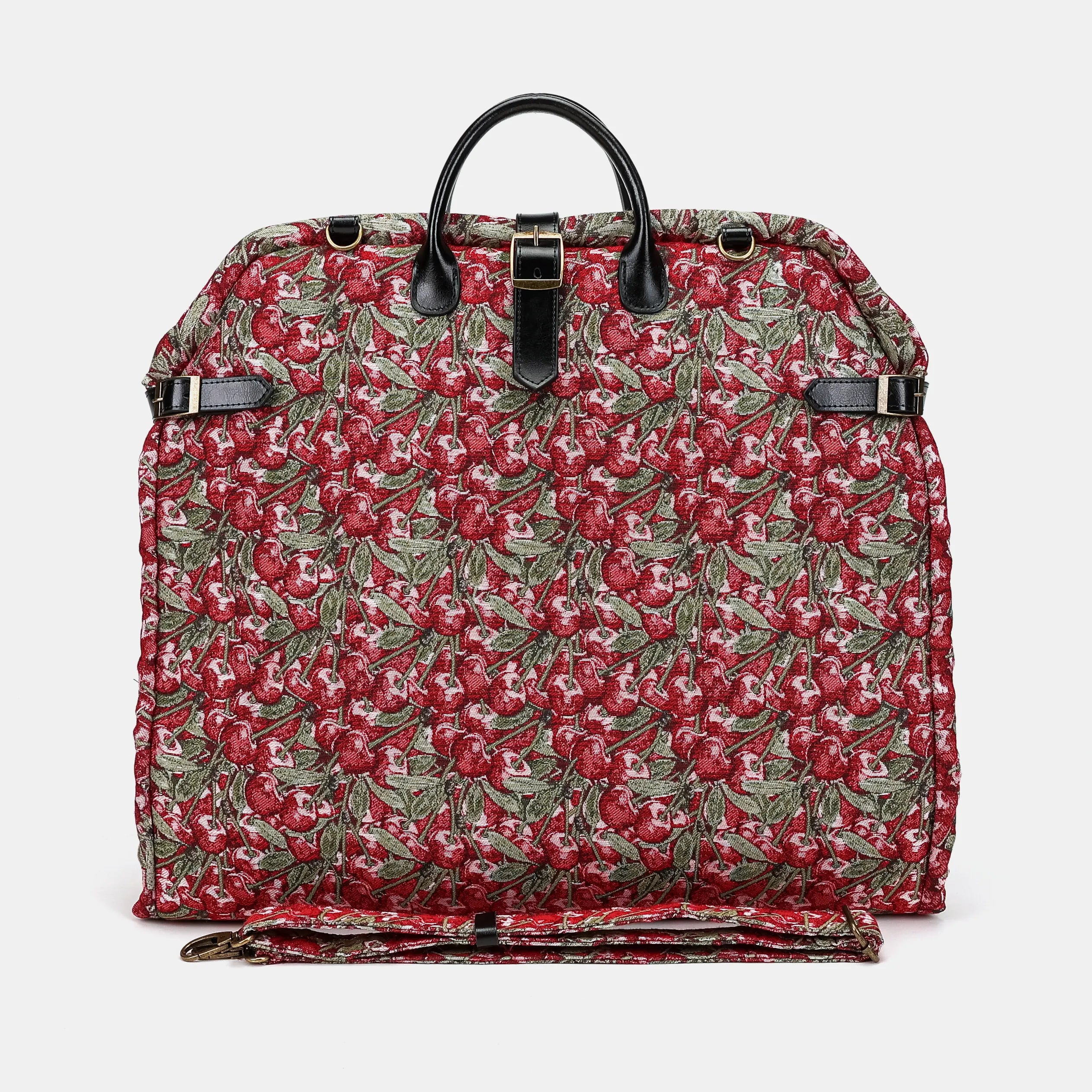 Cherry Cascade Carpet Garment Bag Carpetbag of America main