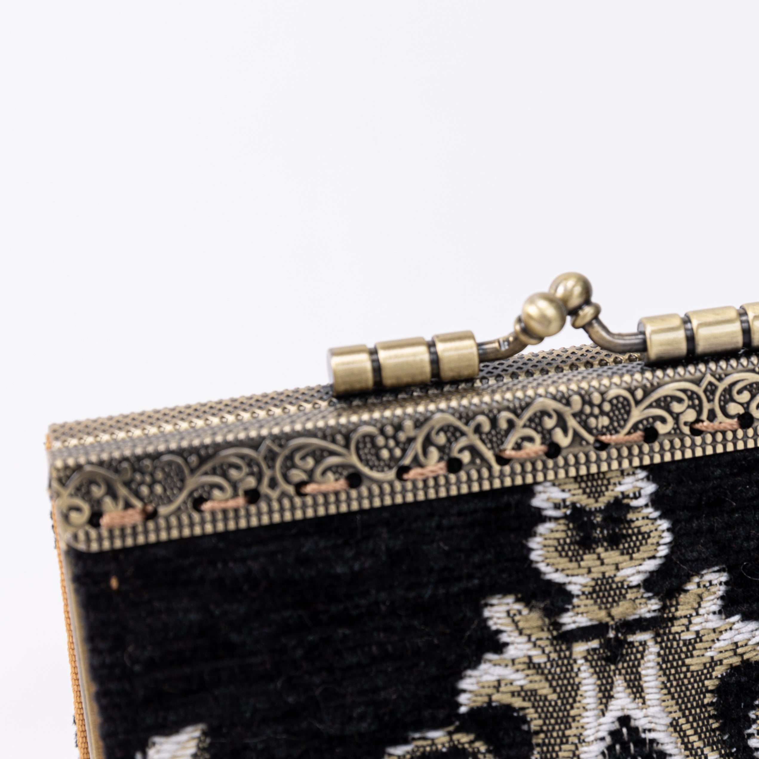 Eternal Elegance Black Card Wallet