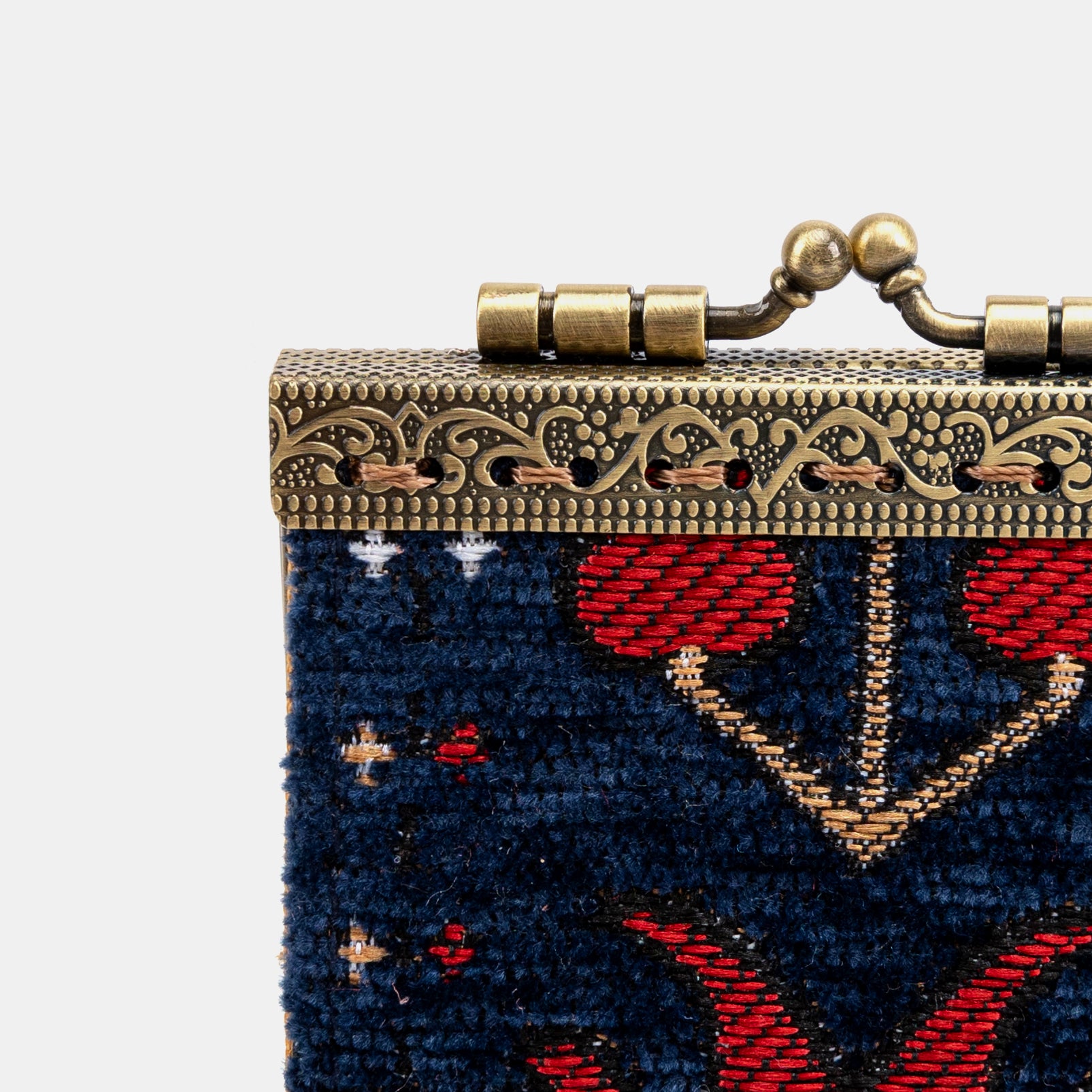 Opium Poppy Card Wallet of America detail