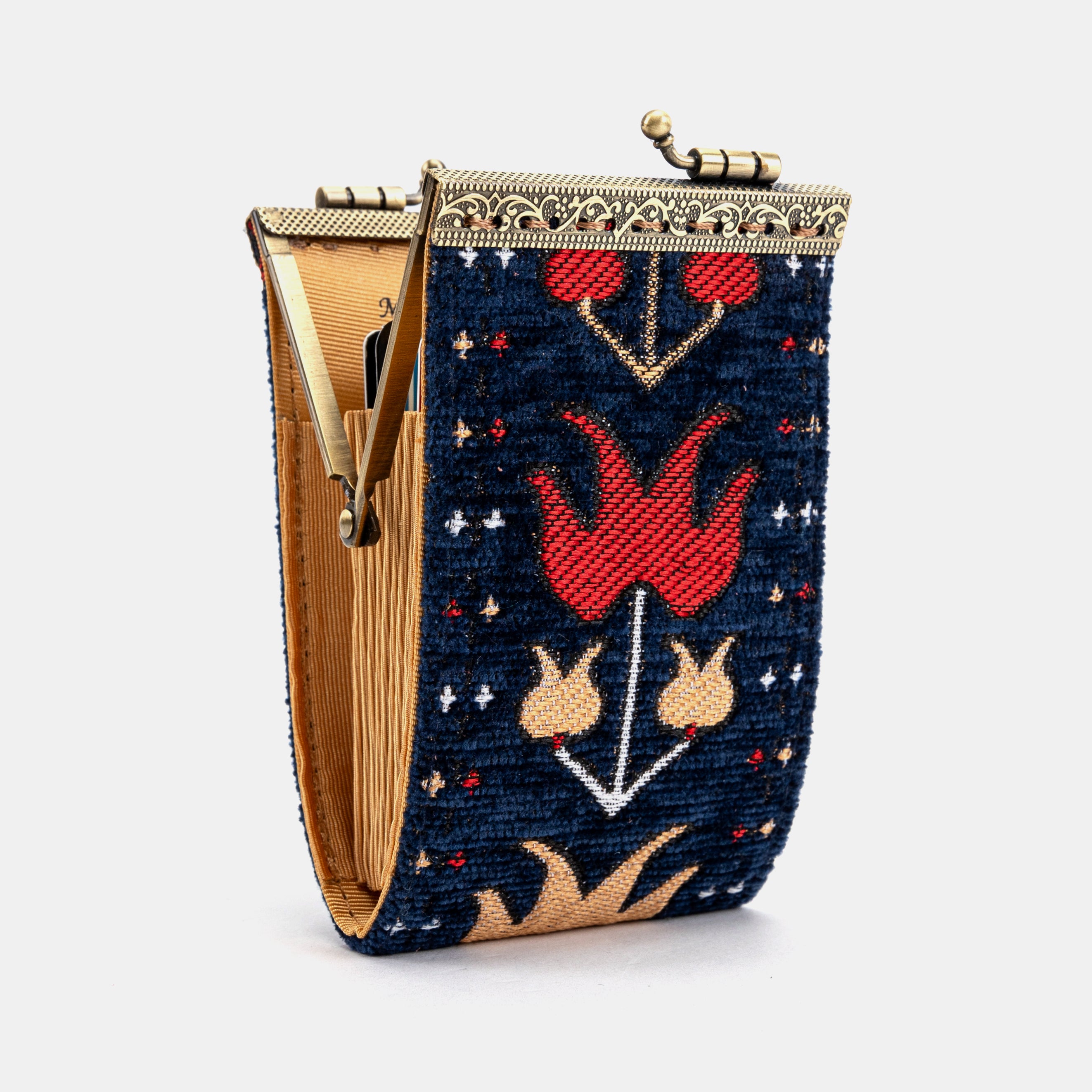 Opium Poppy Card Wallet of America front side