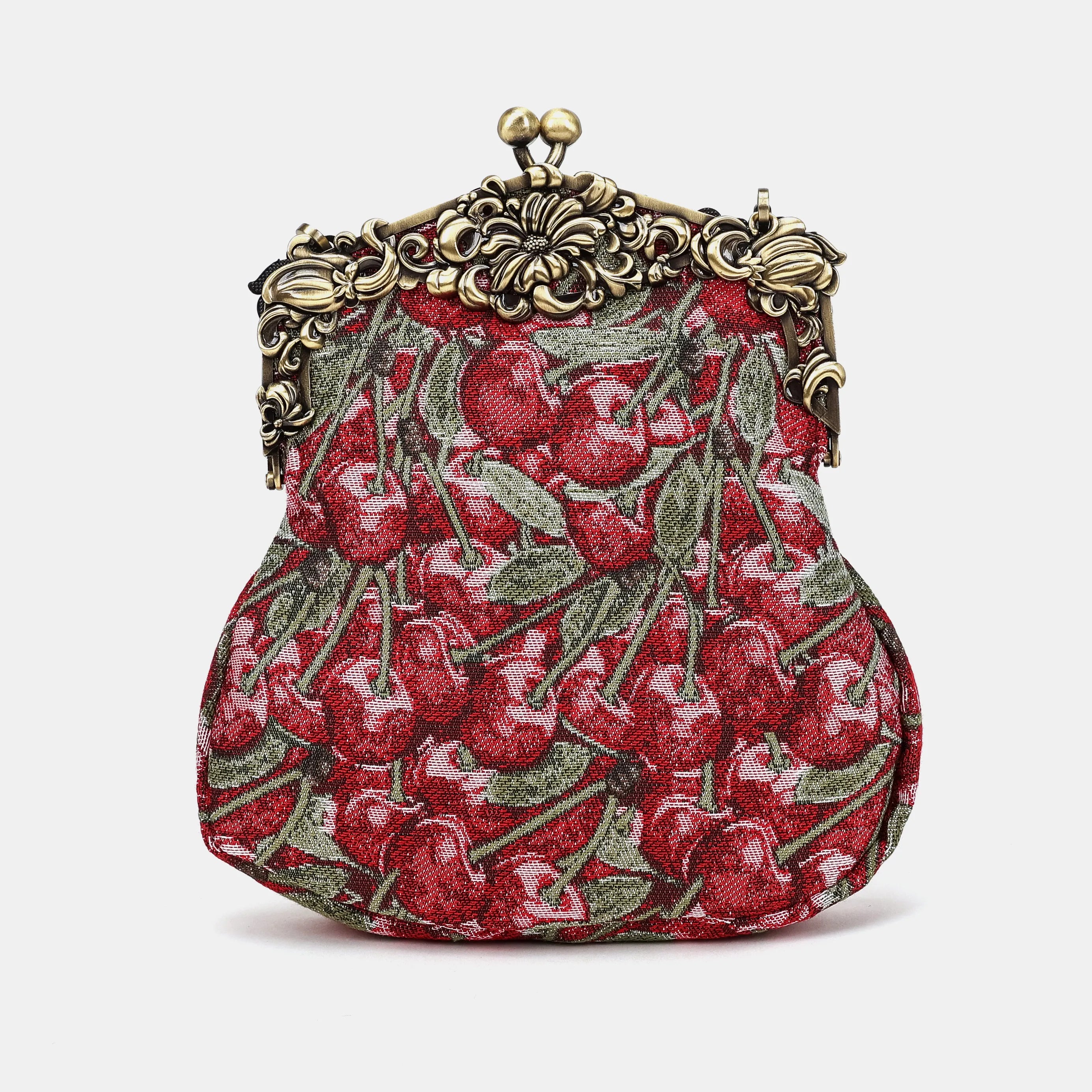 Cherry Cascade Chatelaine Purse Large Carpetbag of America main