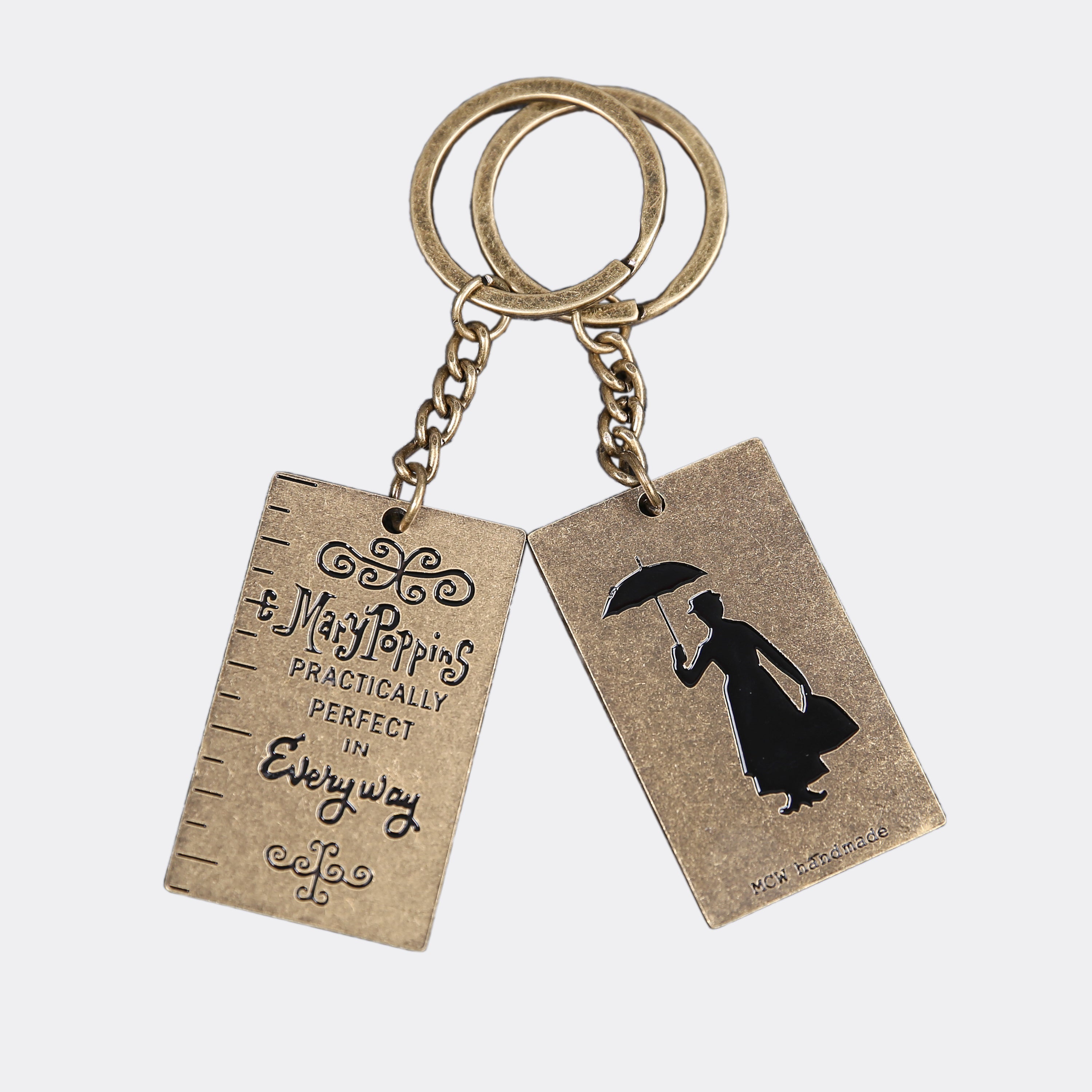 Mary Poppins Key Chain Bag Charm  MCW Handmade-3