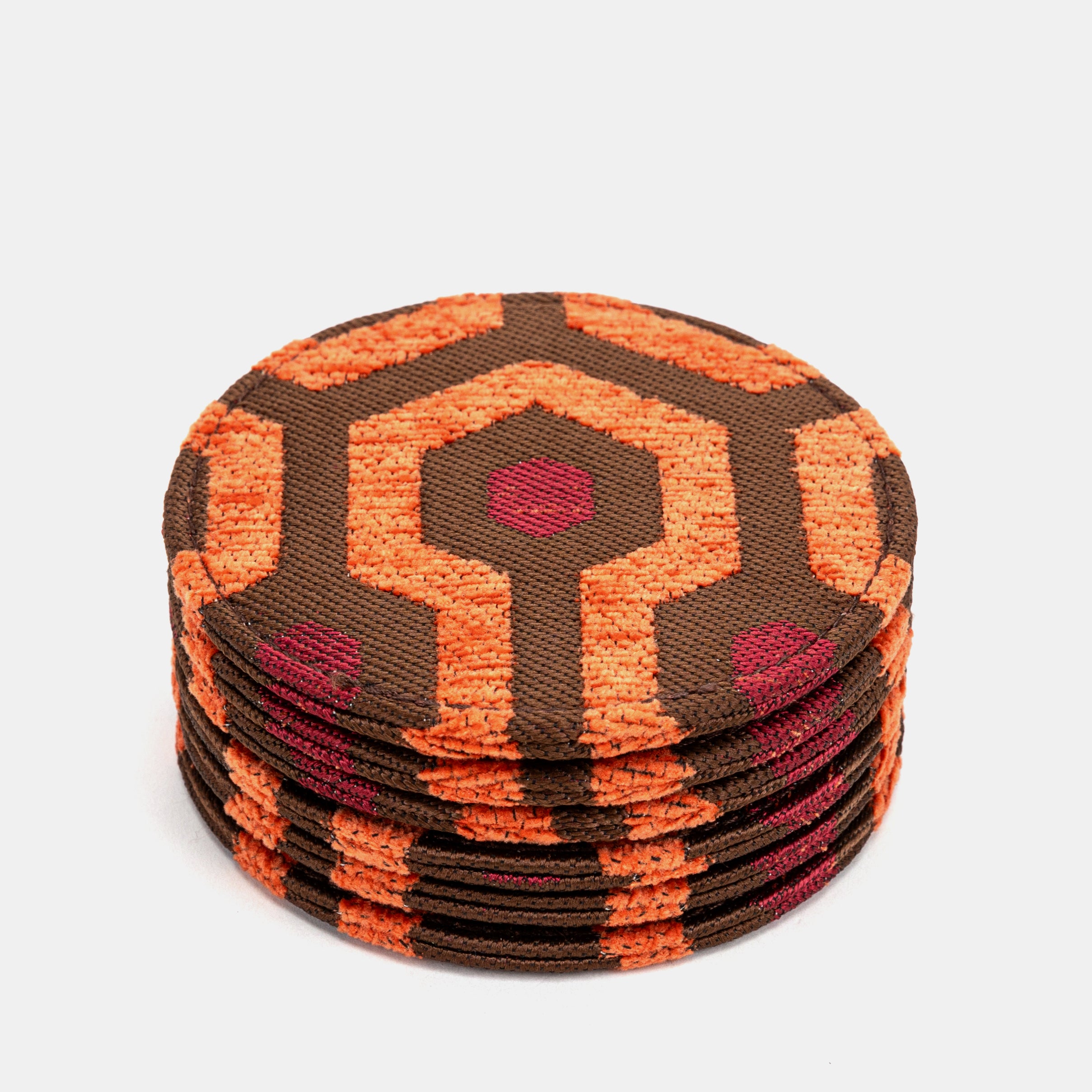 "The Shining" Overlook Hotel Round Coaster Set with holder of America coasters only