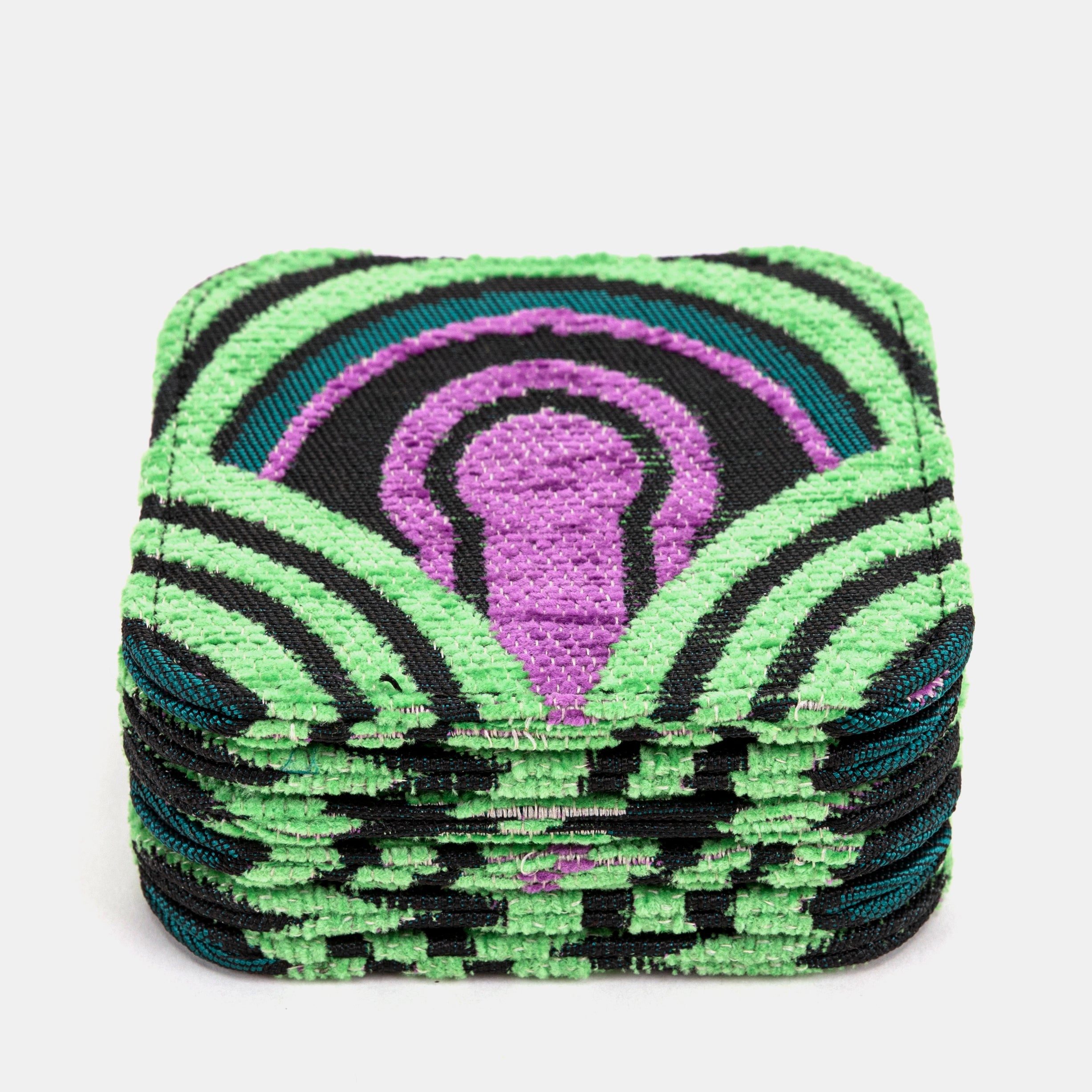 The Shining Room 237 Square Coaster Set with holder of America coasters only