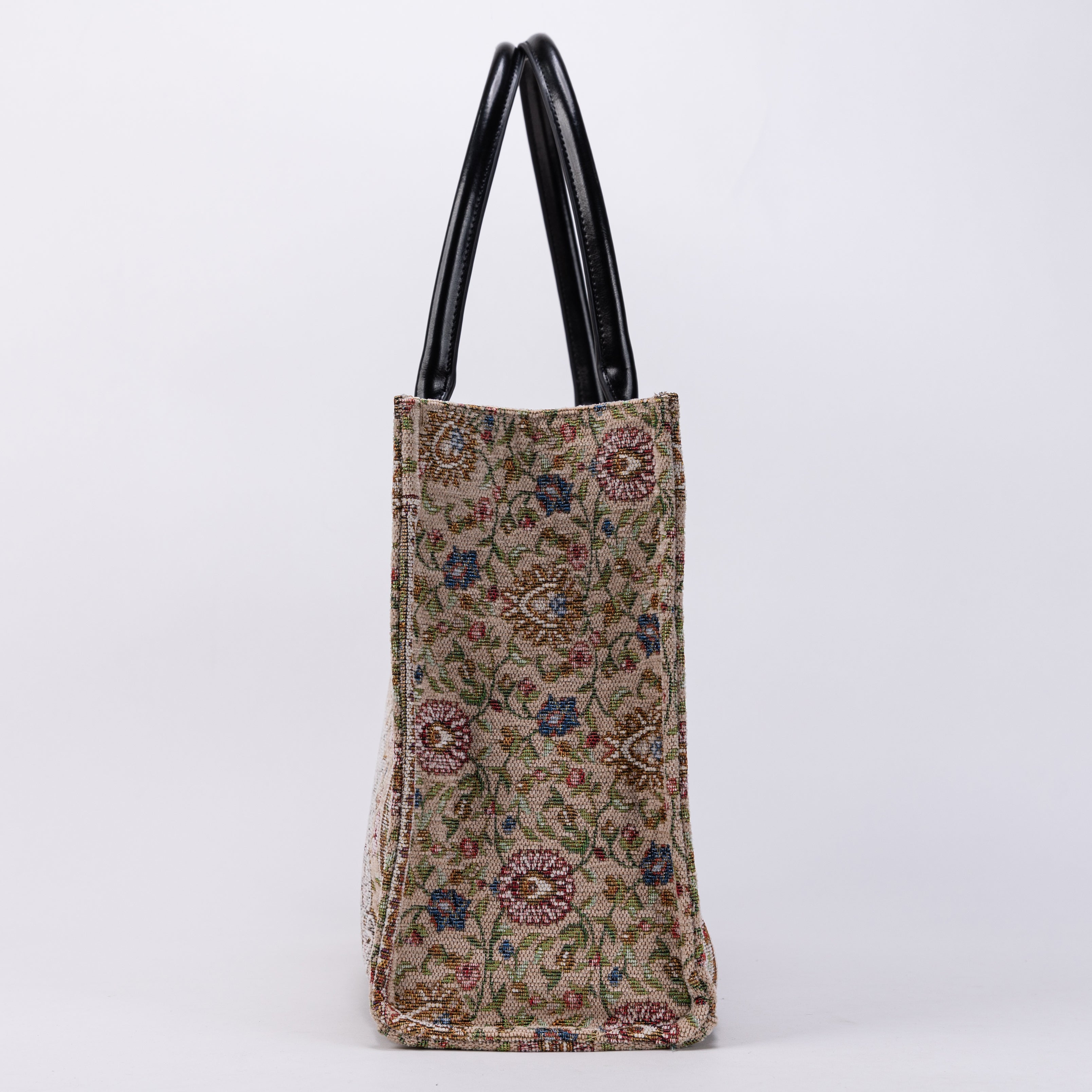 Oriental Beige Laptop Work Tote SIDE