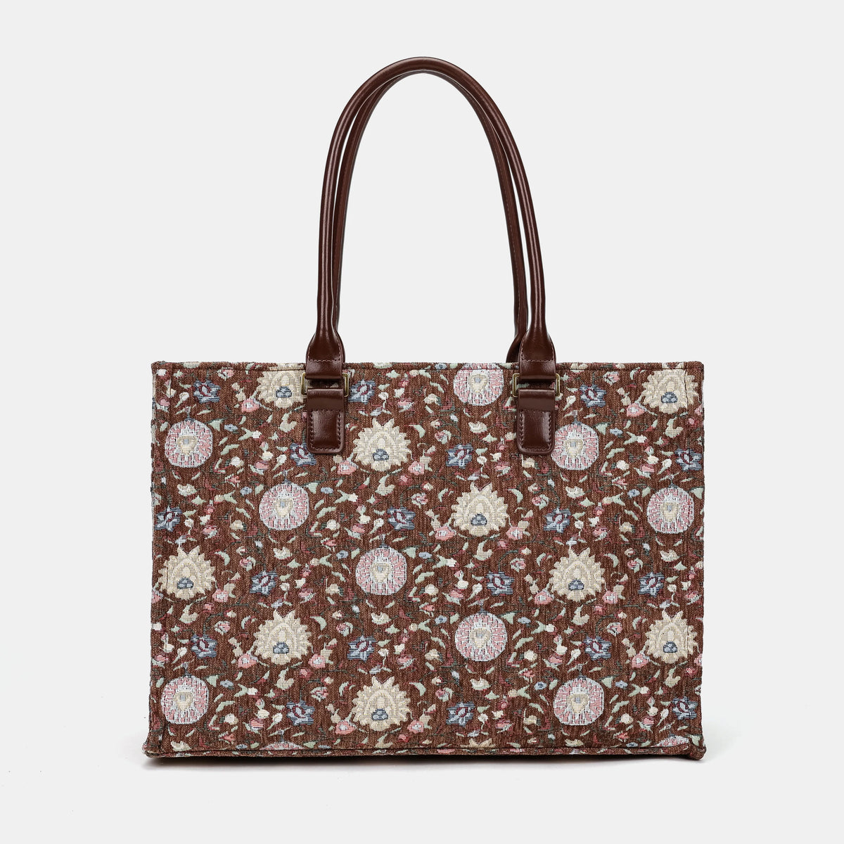 Bouquet Rose Coffee Laptop Work Tote Carpetbag of America main