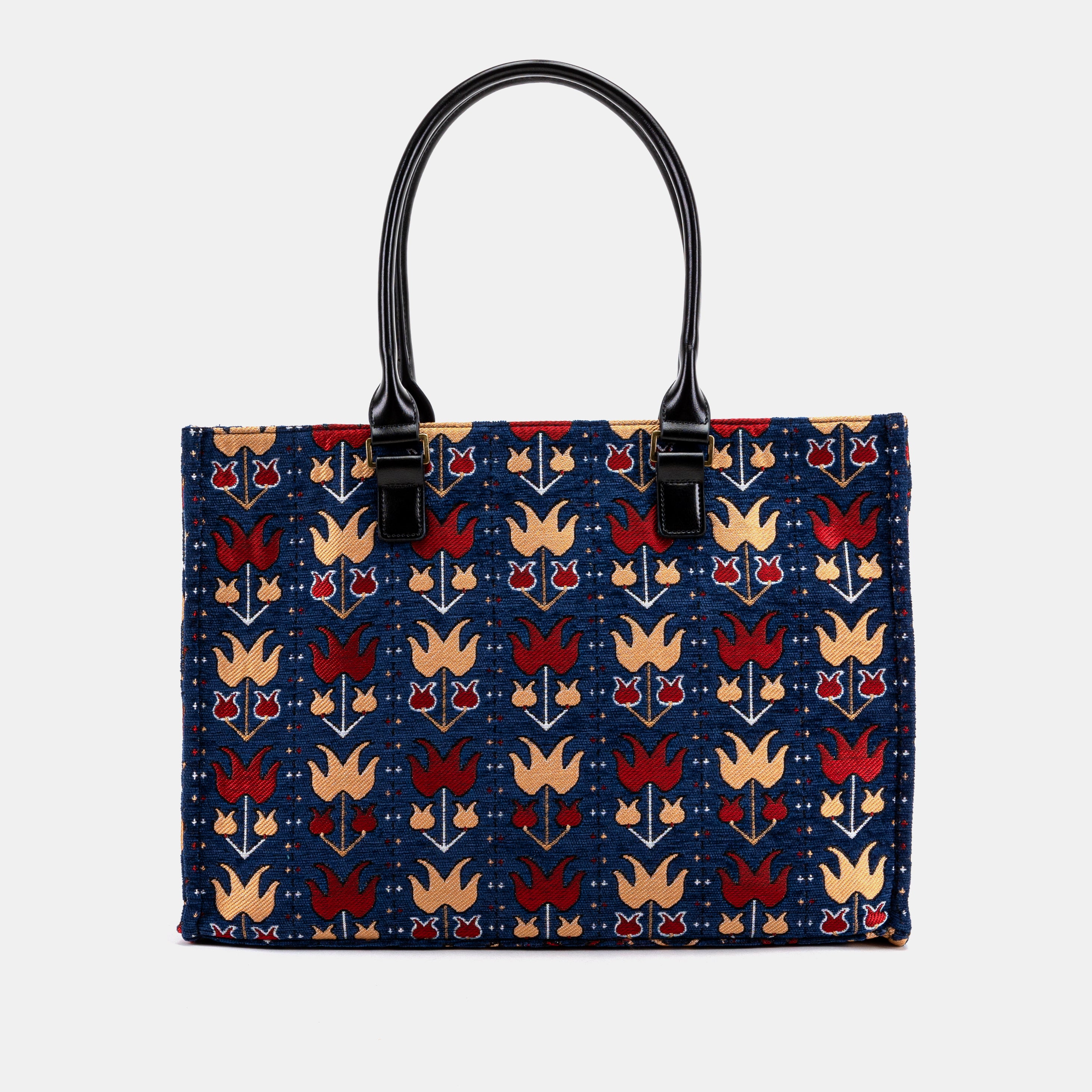 Poppy Bloom Laptop Work Tote of America main