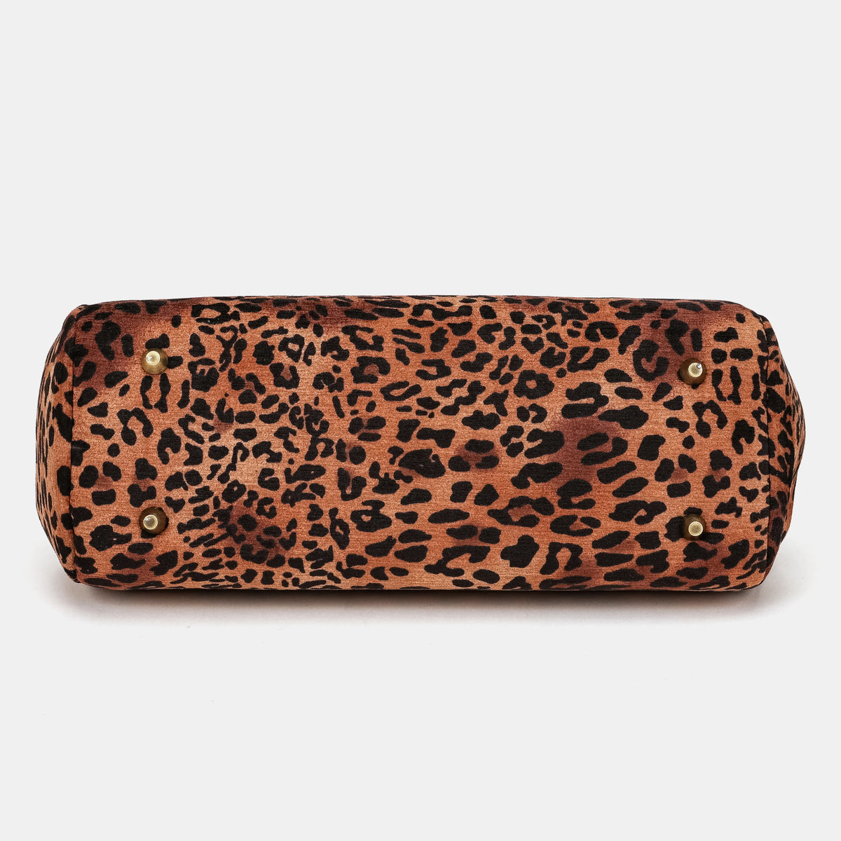 Leopard Classic Top Handle Purse Carpetbag of America bottom