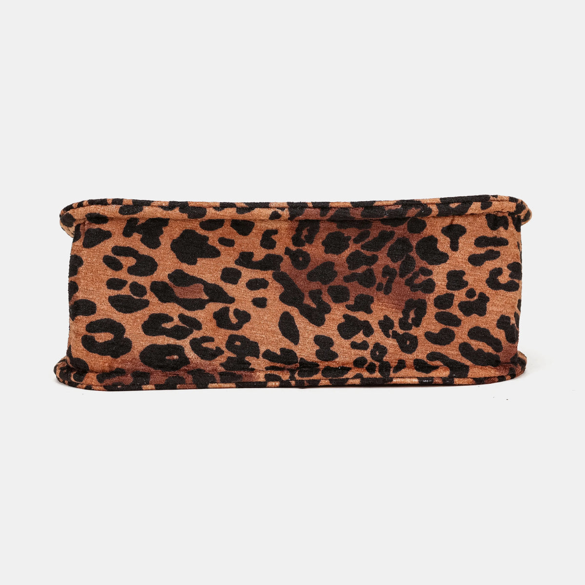 Leopard Classic Flap Crossbody Bag Carpetbag of America bottom