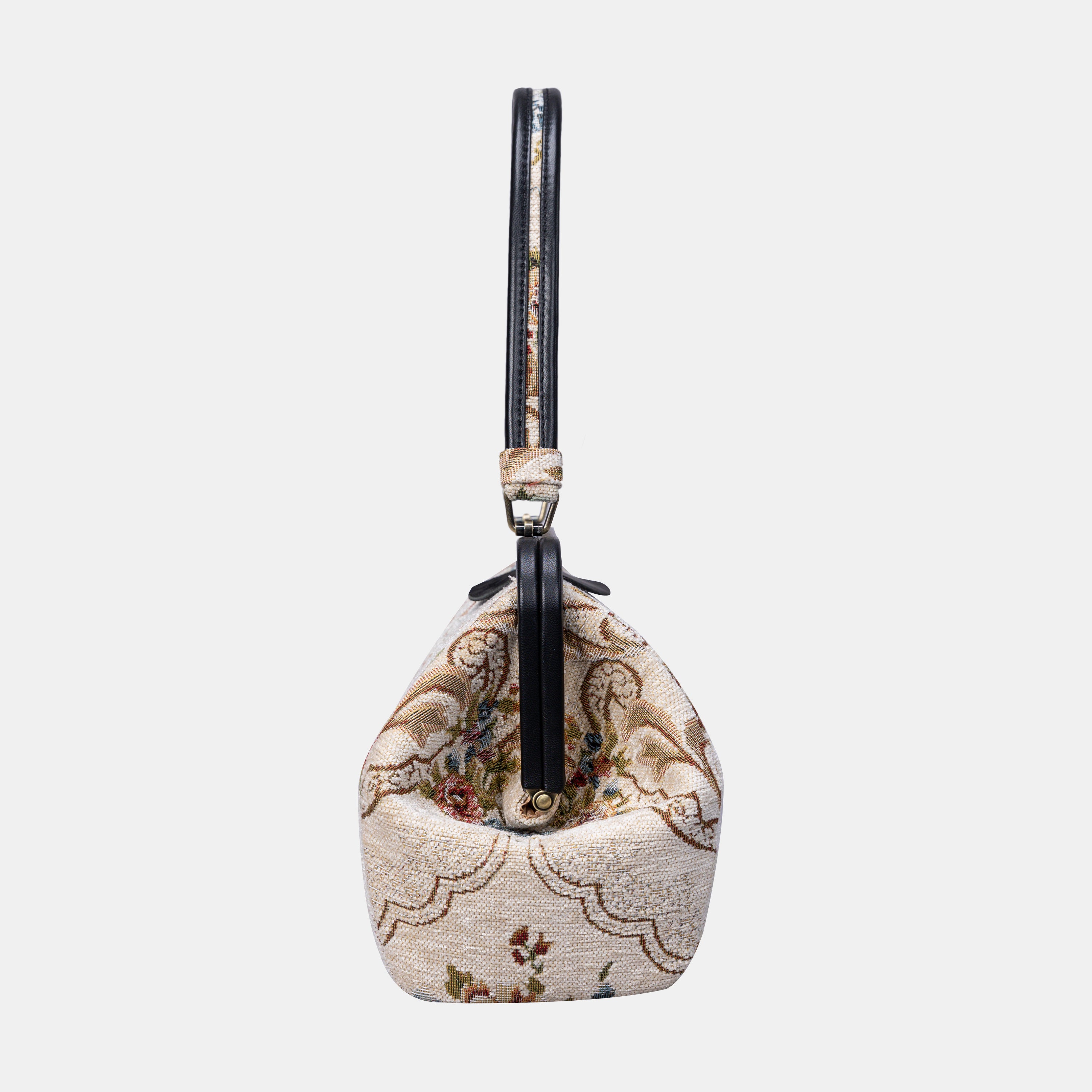 Floral Cream Shoulder Bag