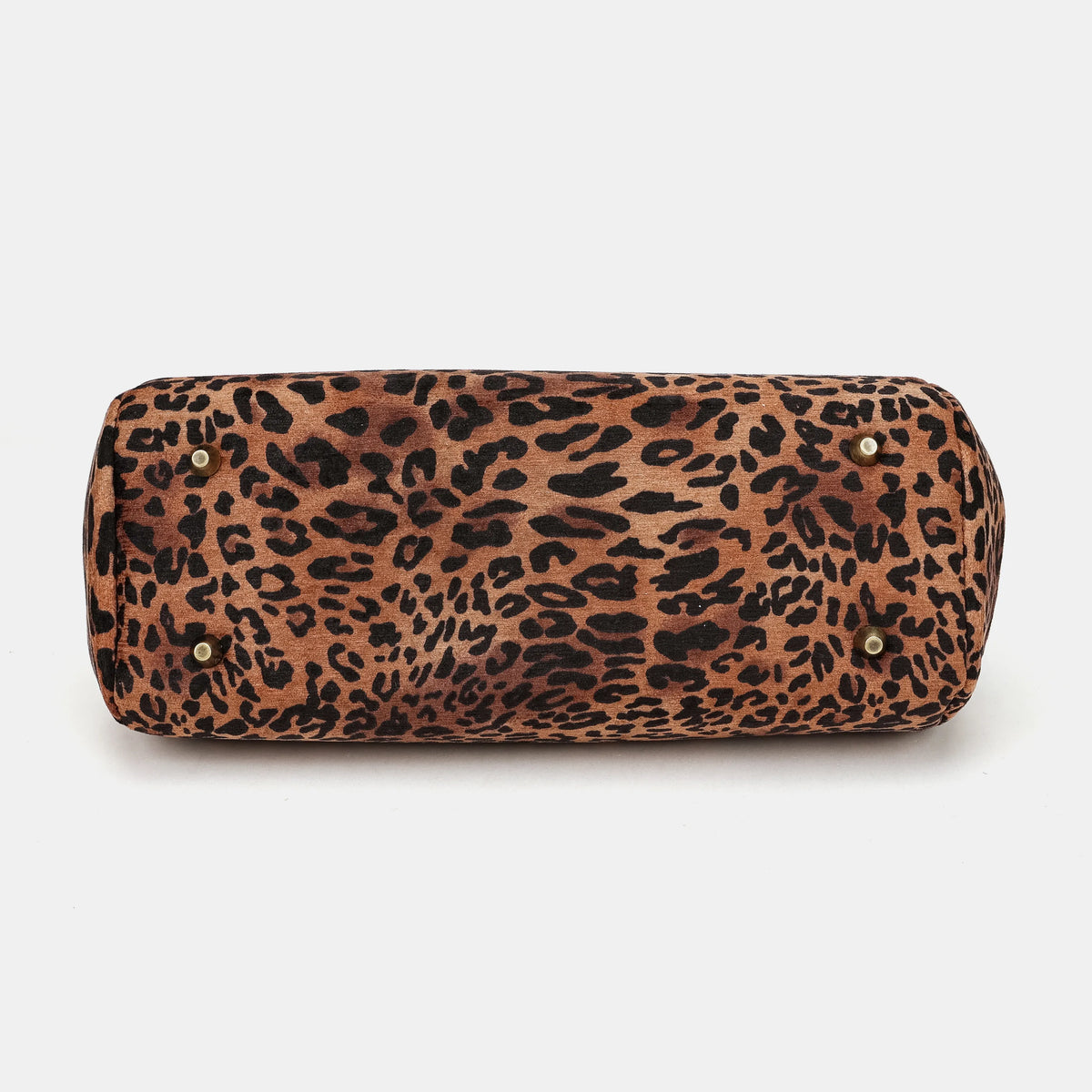 Leopard Classic Shoulder Bag Carpetbag of America bottom