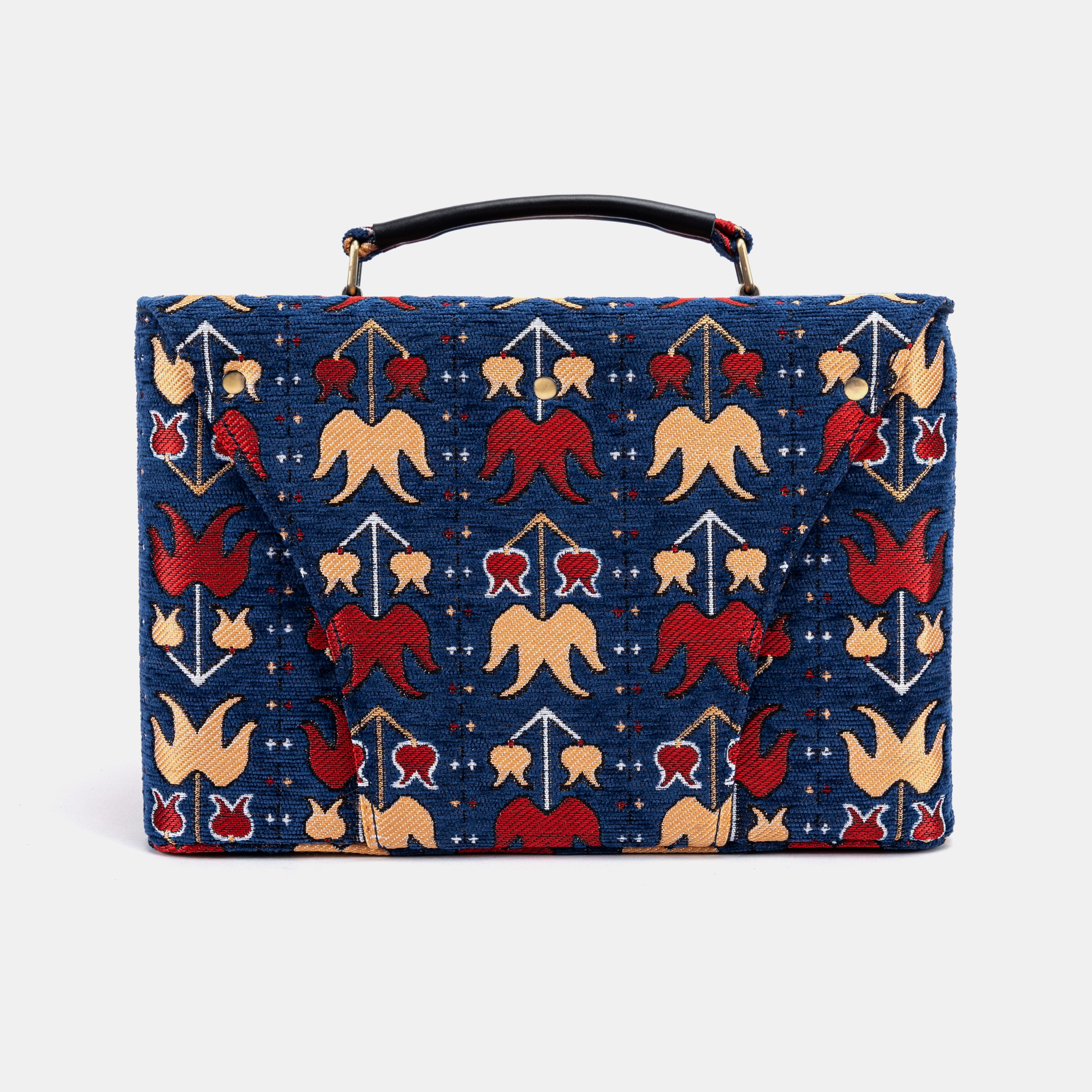 Poppy Bloom Josephine Large Train Case of America back