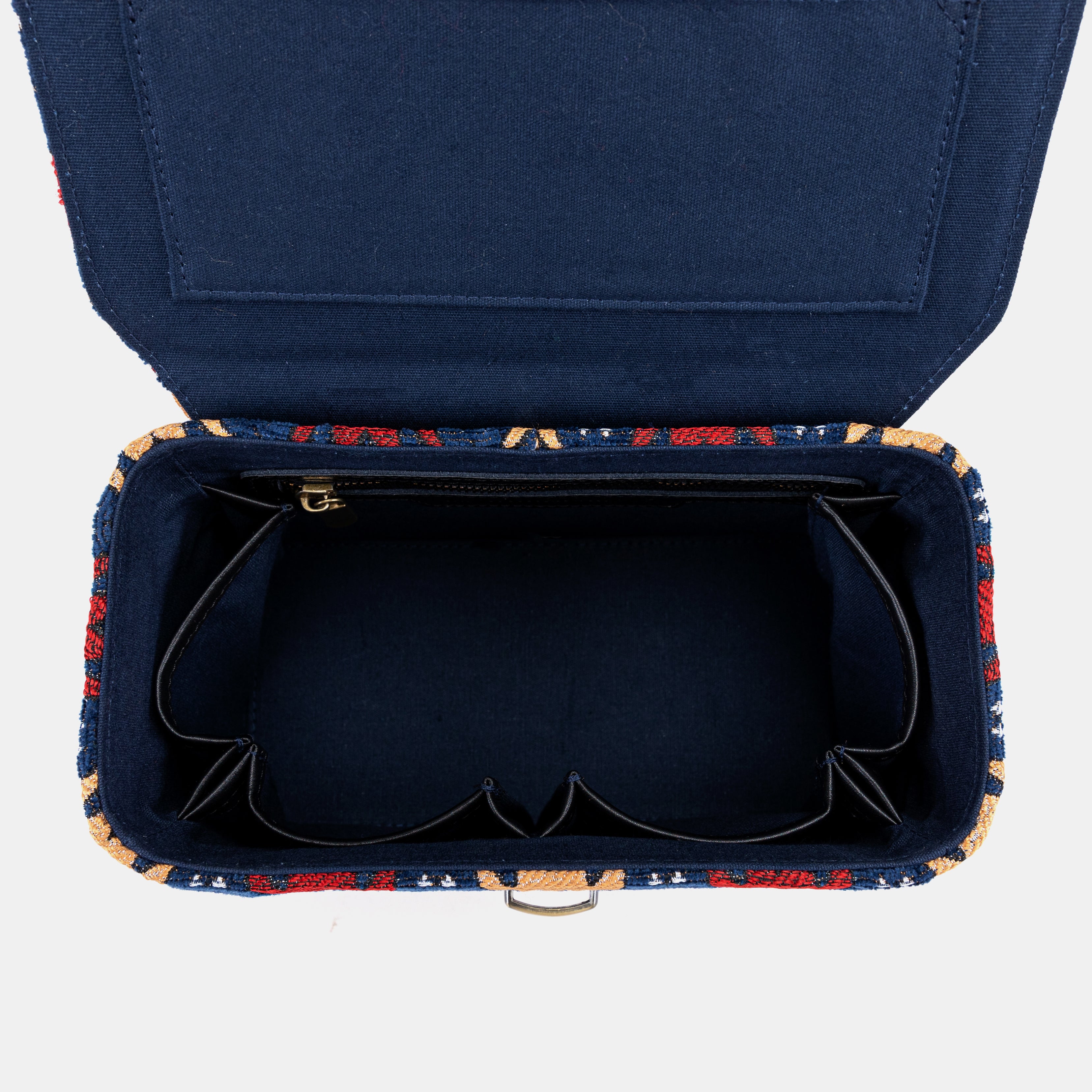 Poppy Bloom Clara Medium Train Case Purse