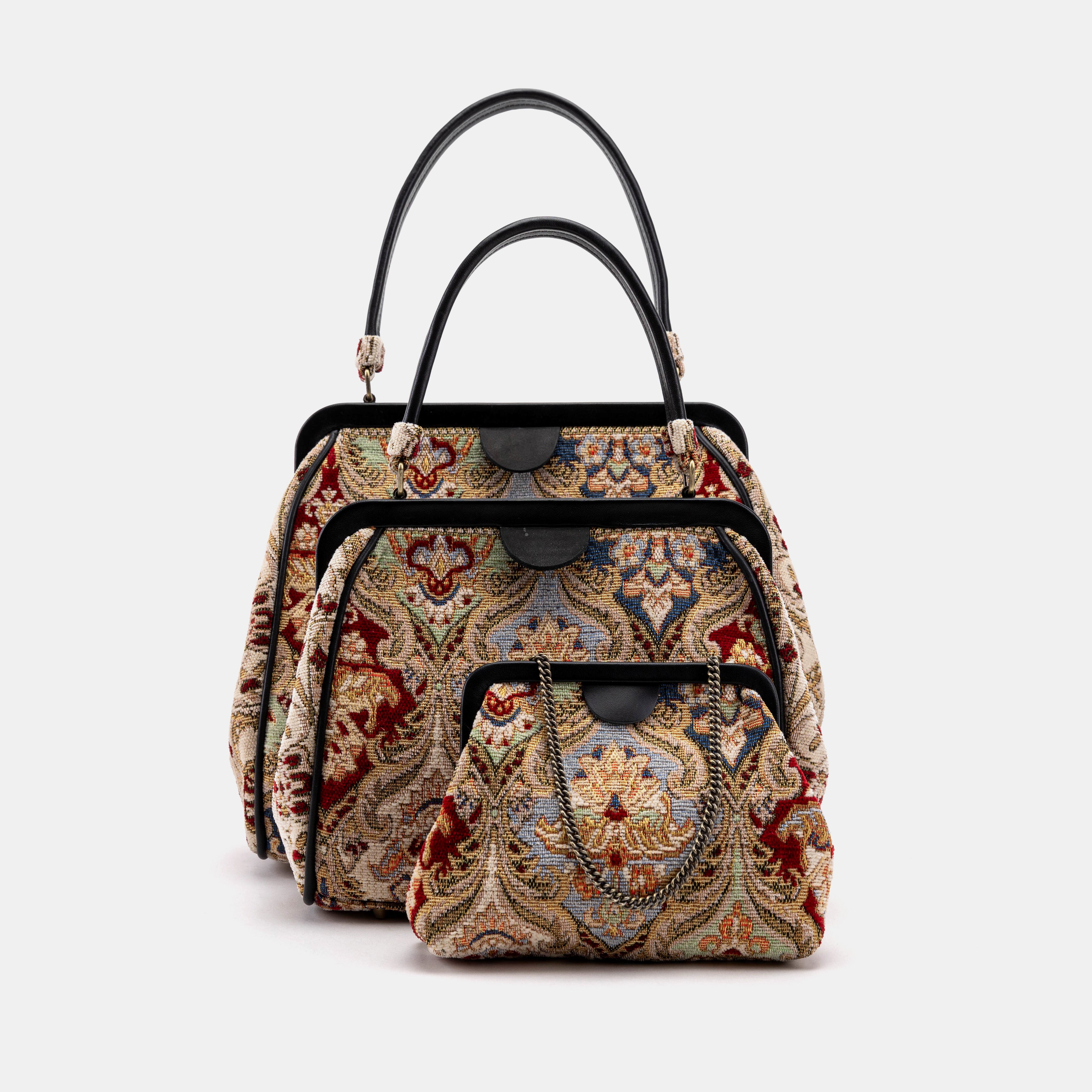 Golden Age Red Alma Satchel 
