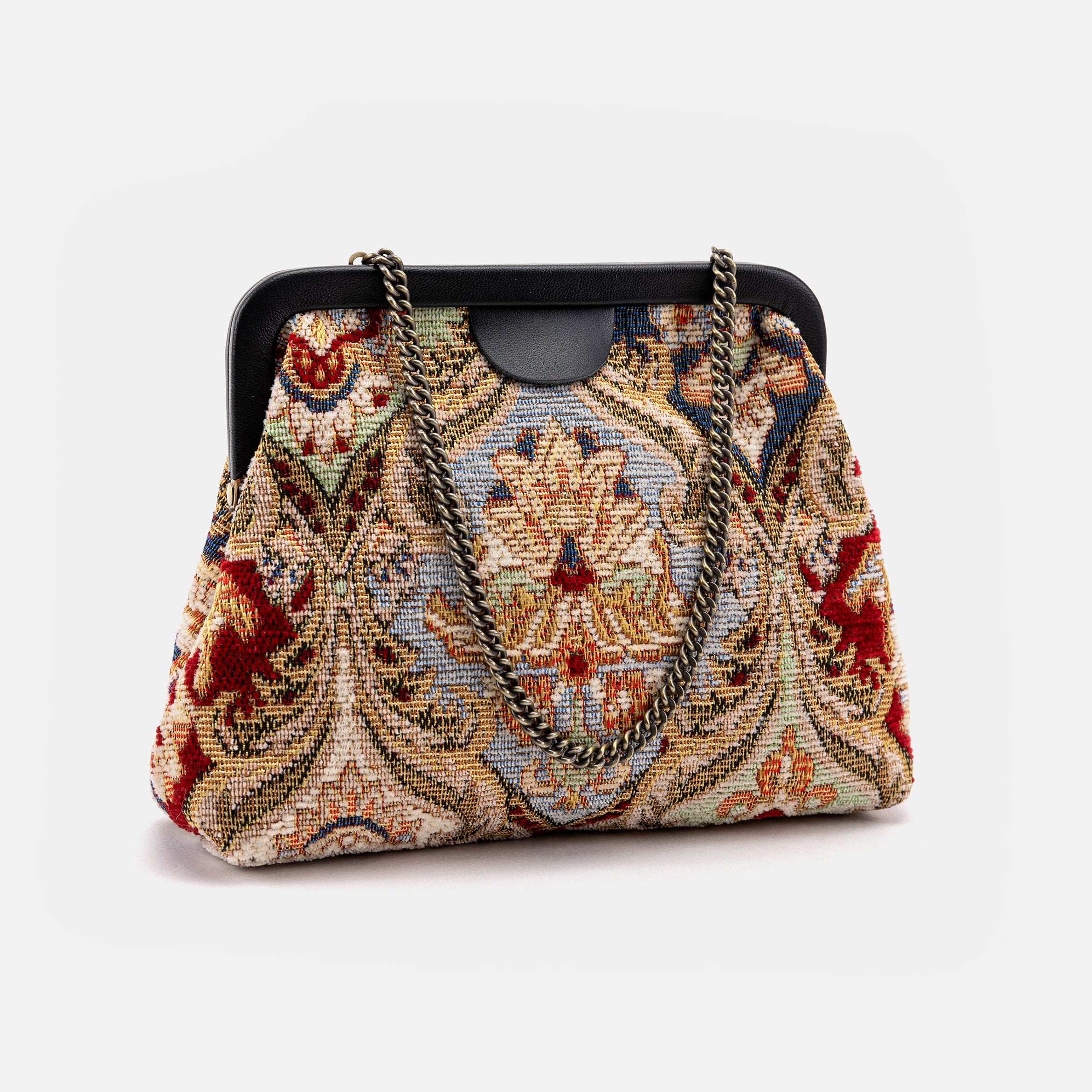 Golden Age Red Alma Evening Clutch Bag main