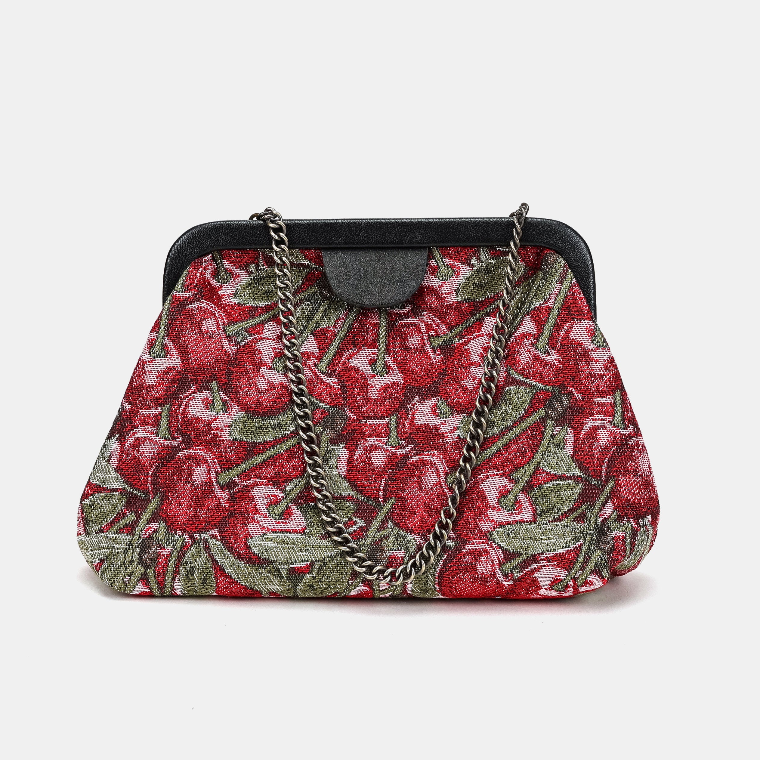 Cherry Cascade Alma Clutch Carpetbag of America main