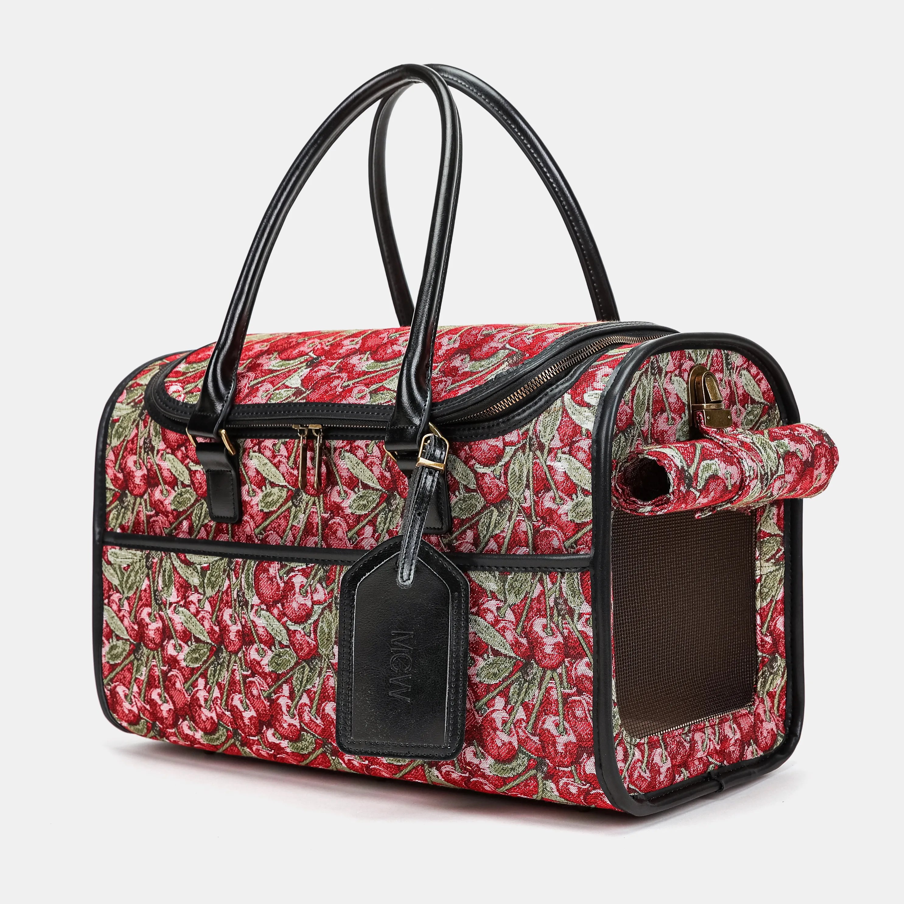 Travel Dog Carrier Bag Cherry Cascade of America main