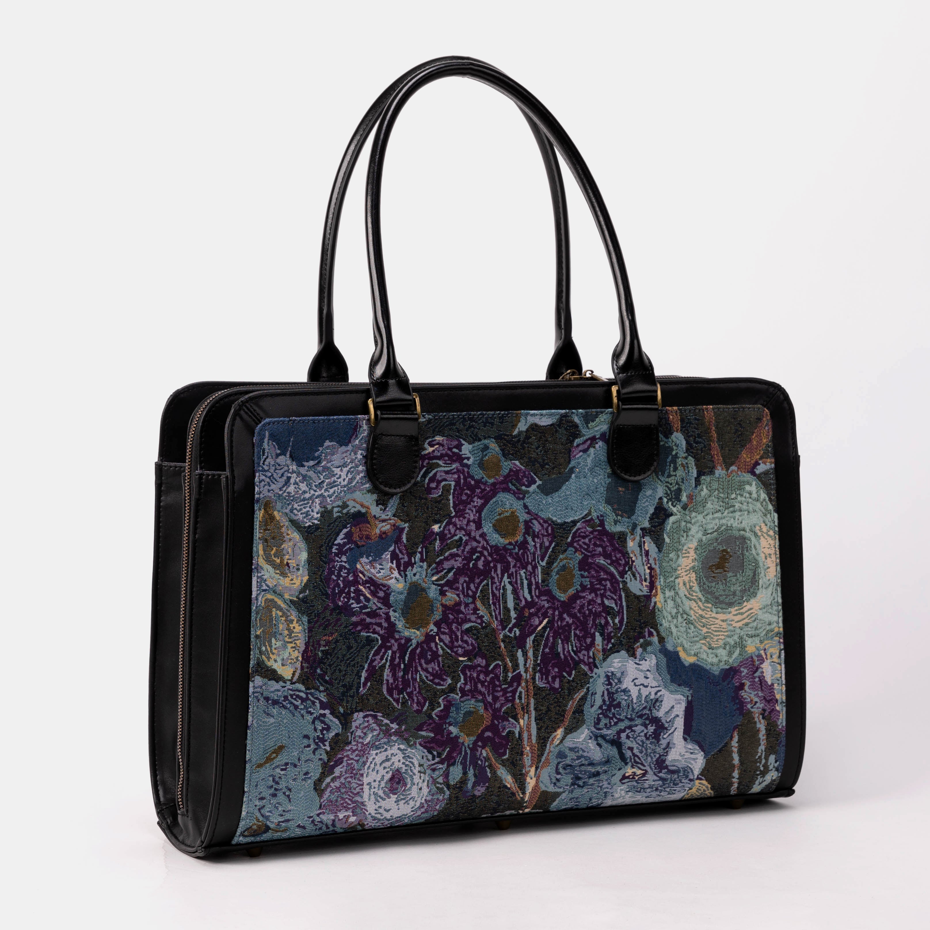 Abstract Blue Business Tote