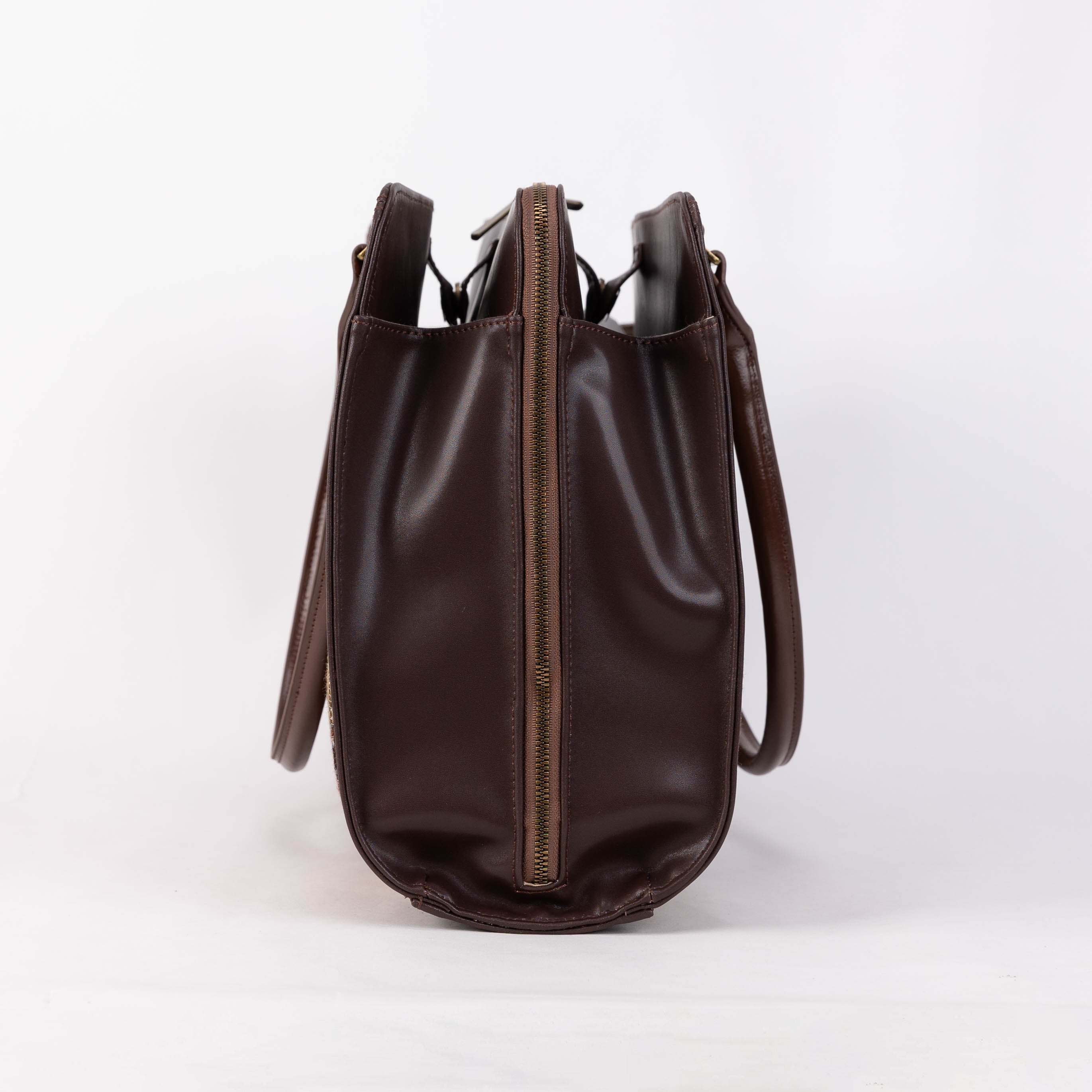 Abstract Brown Business Tote