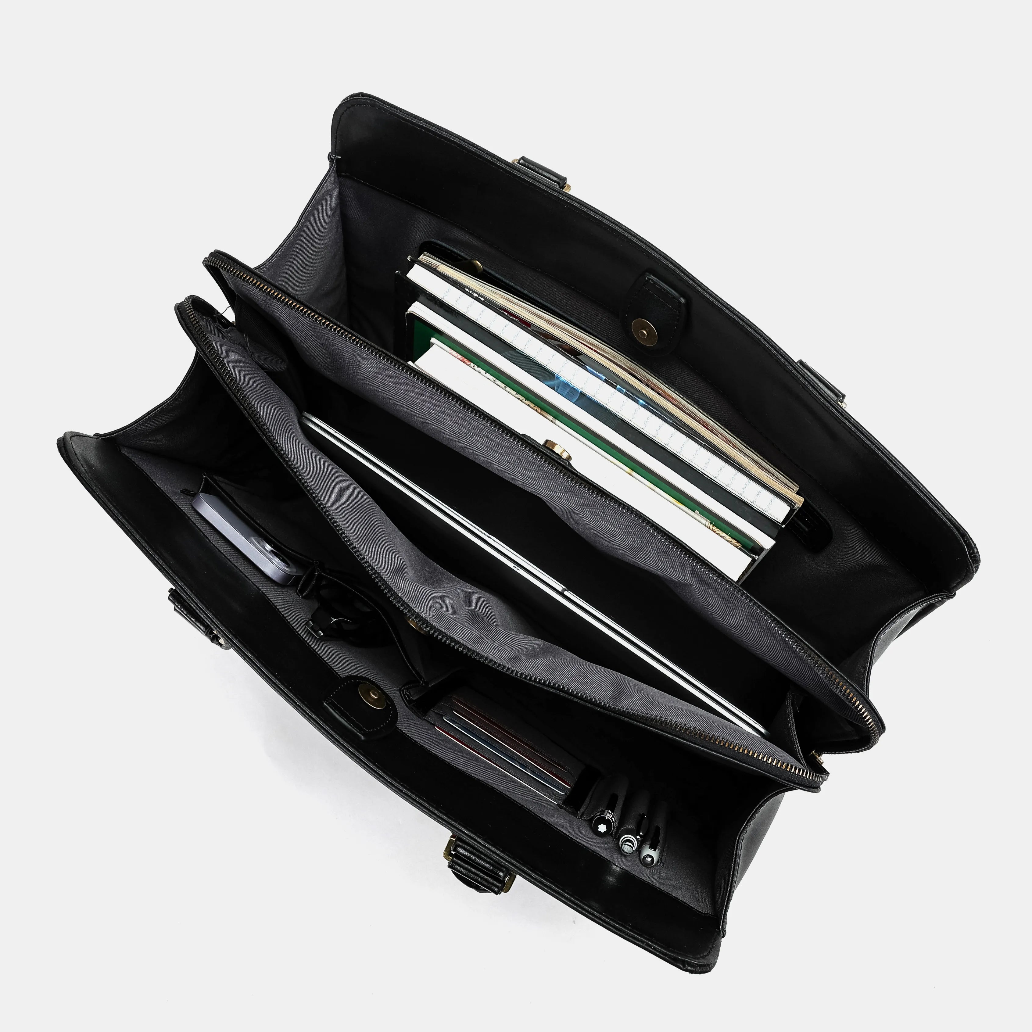 Poppy Bloom  Business Tote inside