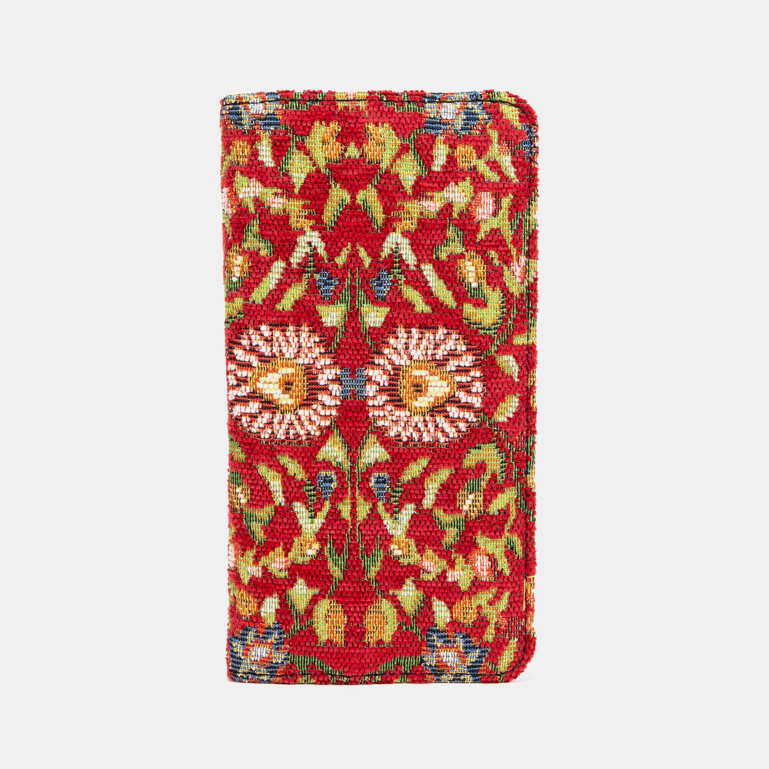 Oriental Red Checkbook Cover