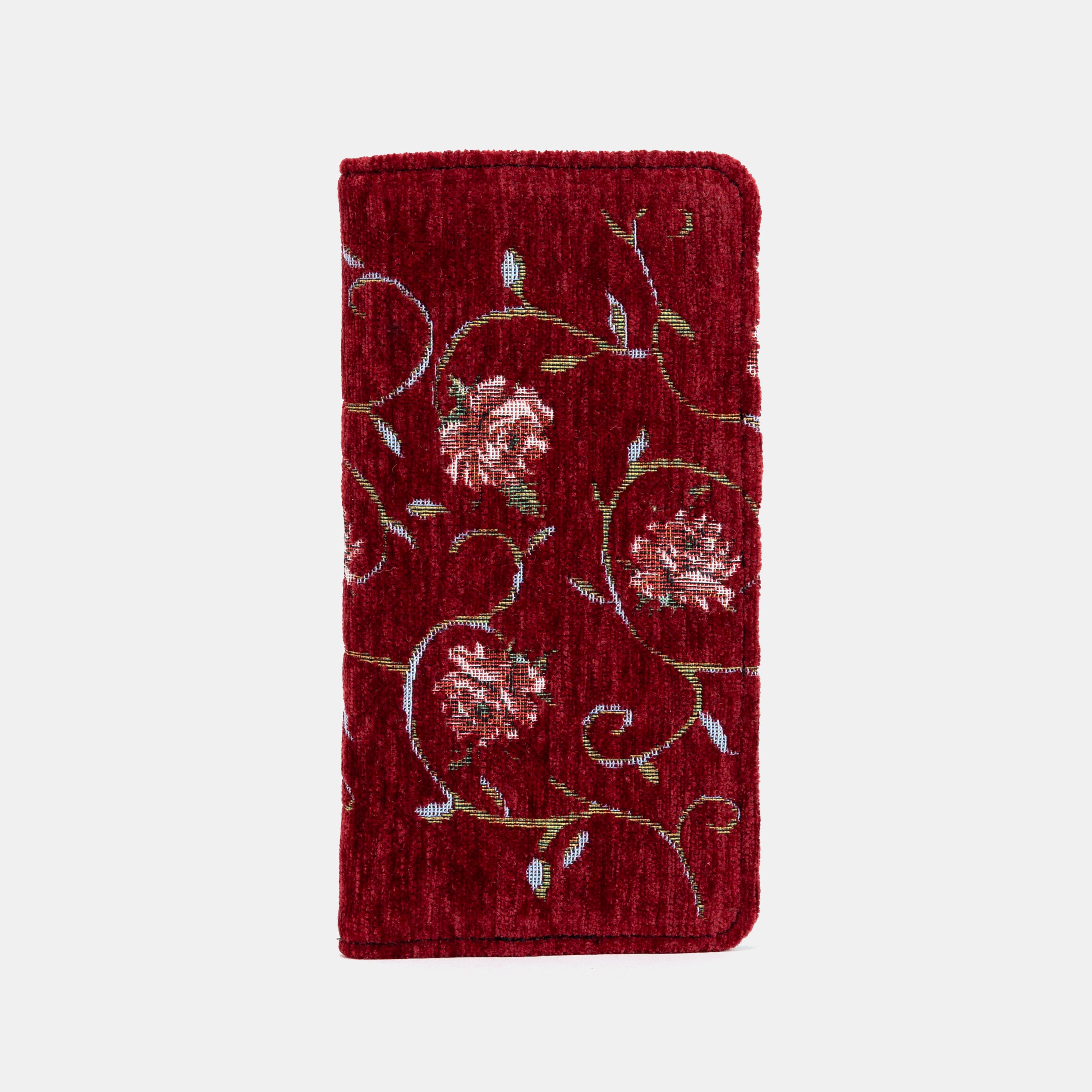 Climbing Rose Red Checkbook Cover