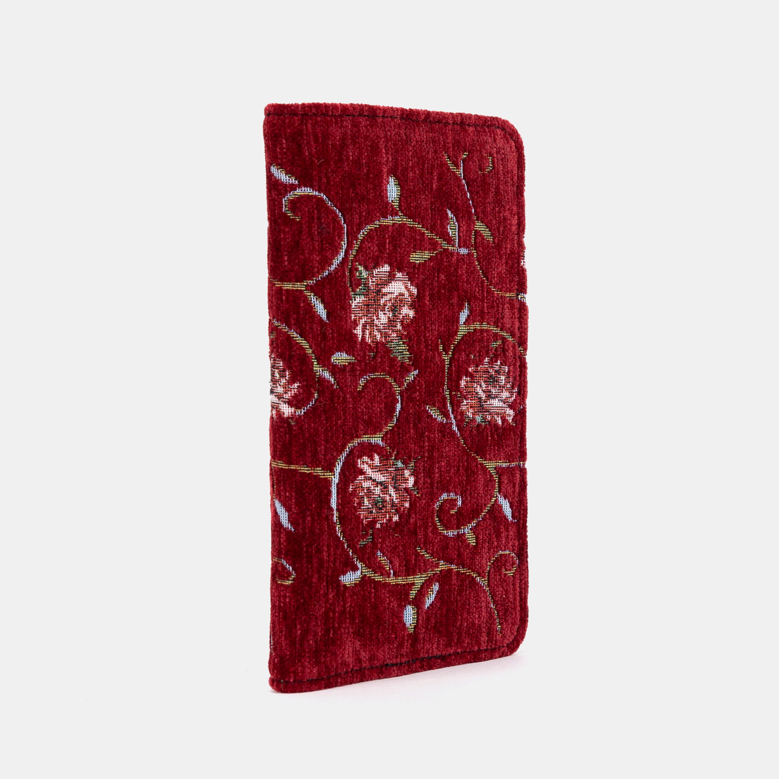 Climbing Rose Red Checkbook Cover