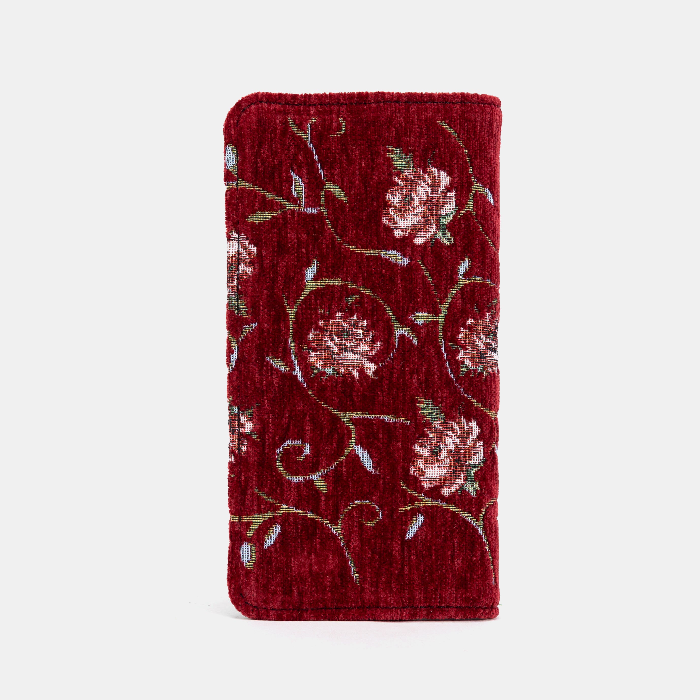 Climbing Rose Red Checkbook Cover