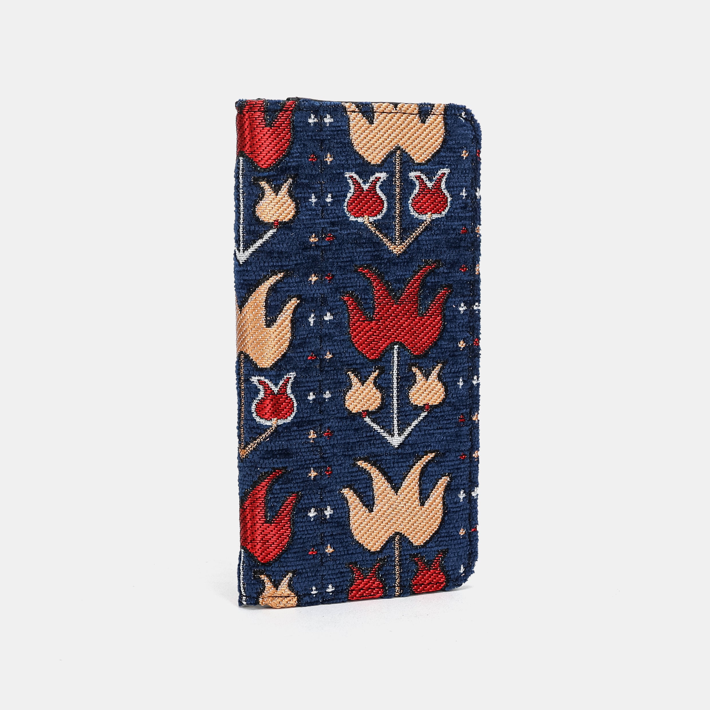 Poppy Bloom Checkbook Cover side