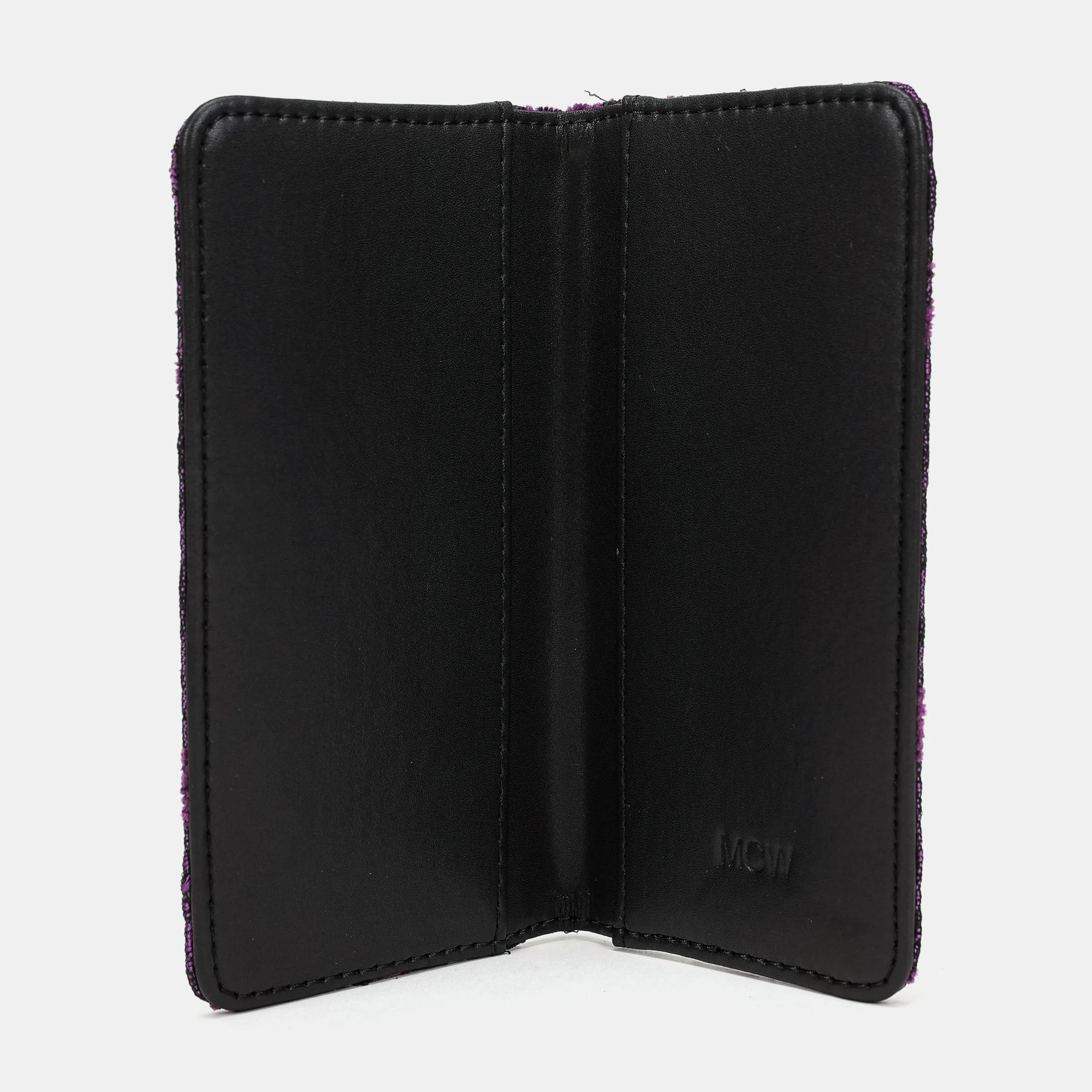 Victorian Blossom Purple Checkbook Cover of America inside