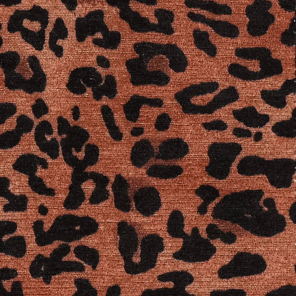 Leopard Classic Checkbook Cover Carpetbag of America pattern